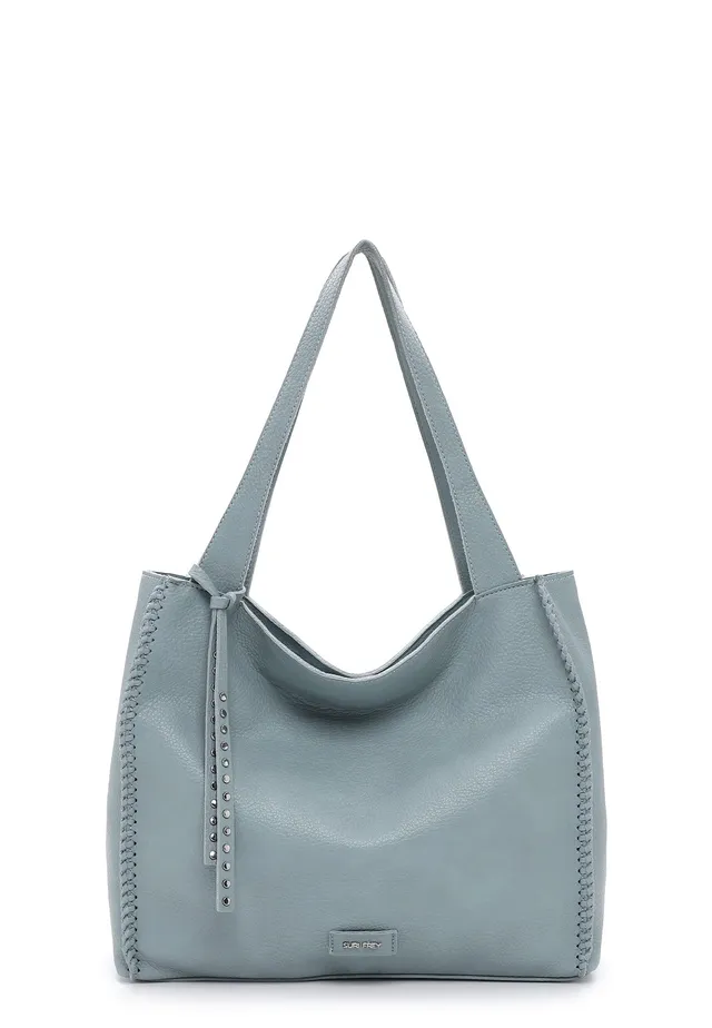 SURI FREY Franzy Cityshopper M Schultertasche Crystal Blue