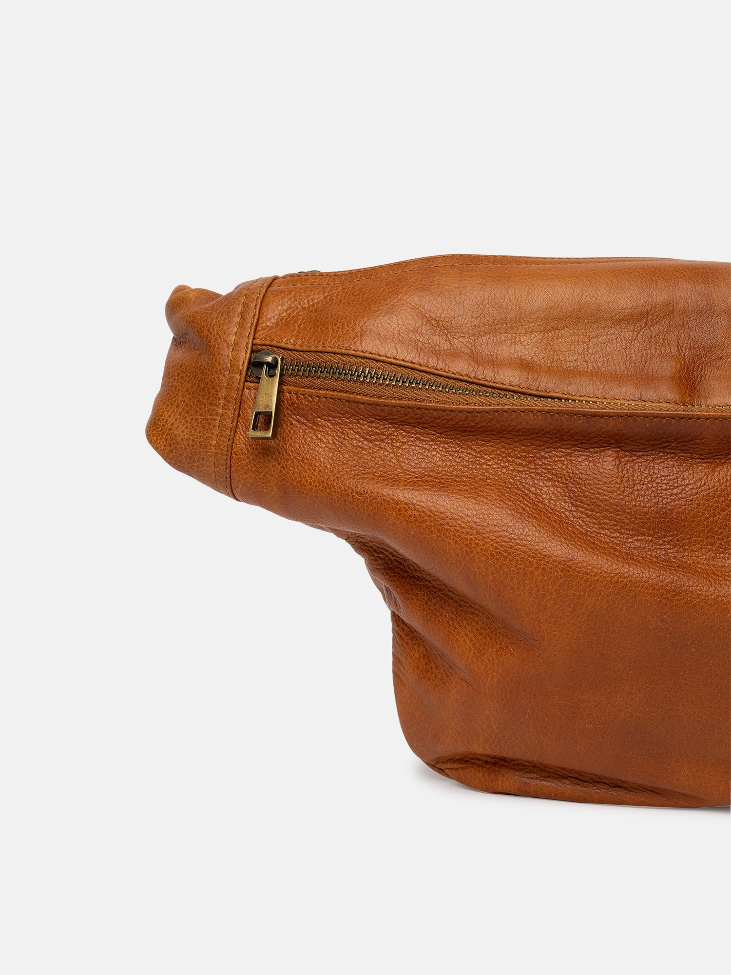 RE:DESIGNED Merla Urban Bauchtasche Burned Tan Vollleder