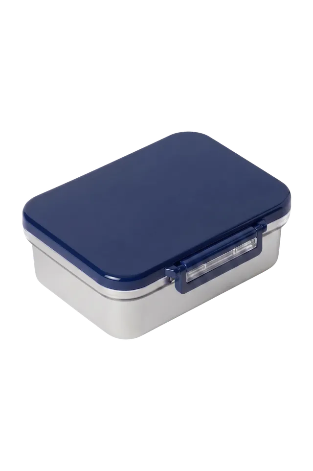 Studio Noos Brotdose Edelstahl Dunkelblau 940 ml