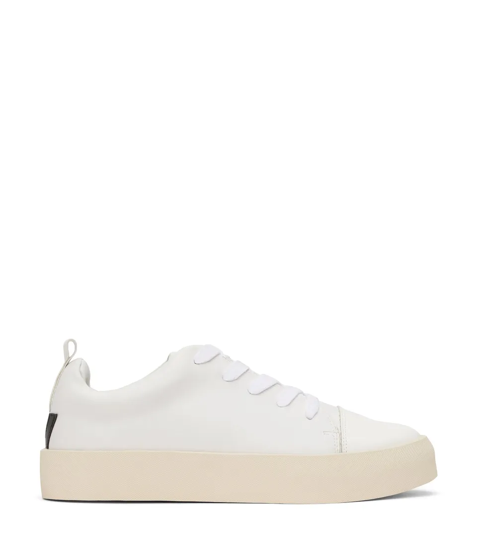 Matt & Nat Marci Sneaker Weiß-Silber vegan