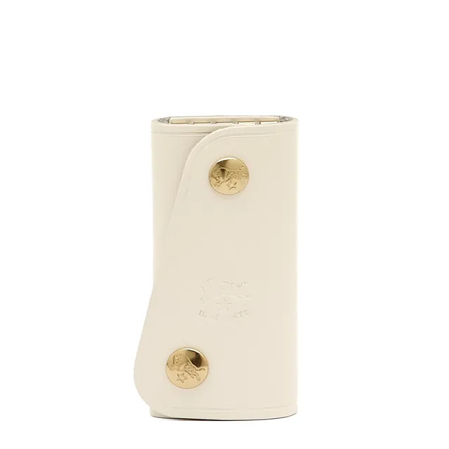 Il Bisonte Schlüsselanhänger latte Vollleder
