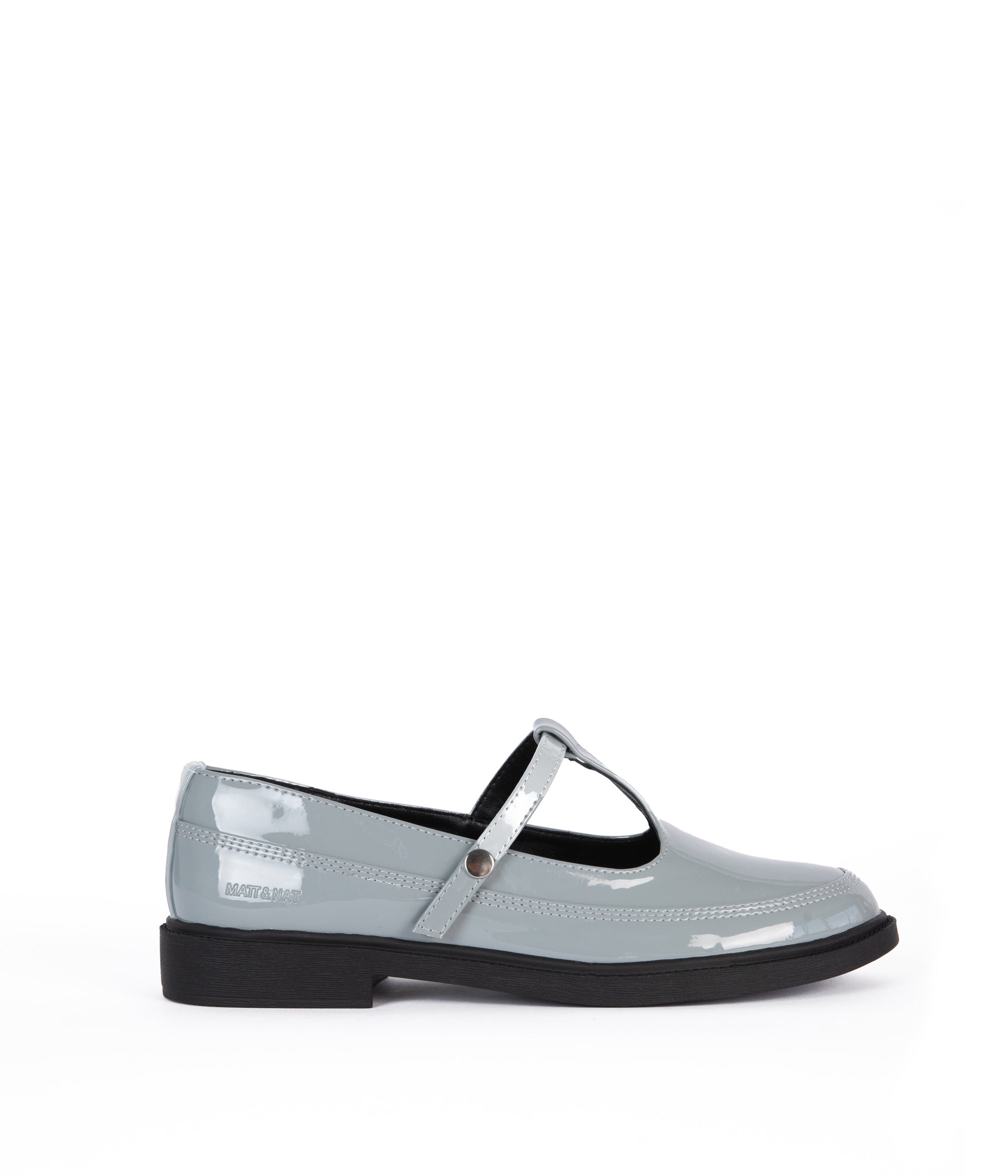 Matt & Nat Priya Loafer Schwarz Lack vegan