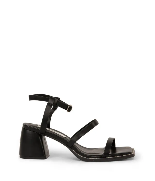 Matt & Nat Sokk Sandalen Schwarz mit Absatz