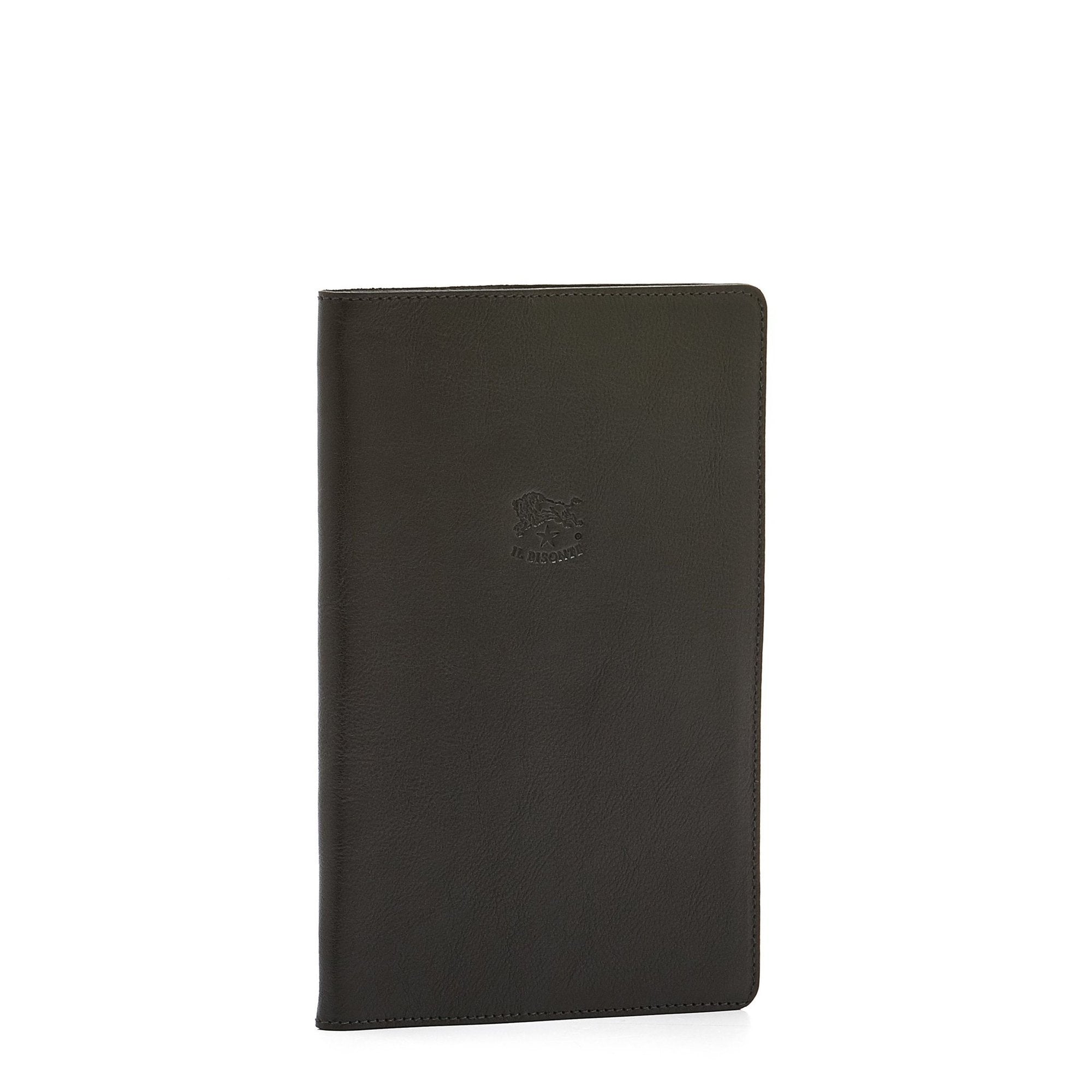 Il Bisonte Taccuino Notizbuch Schwarz Vollleder