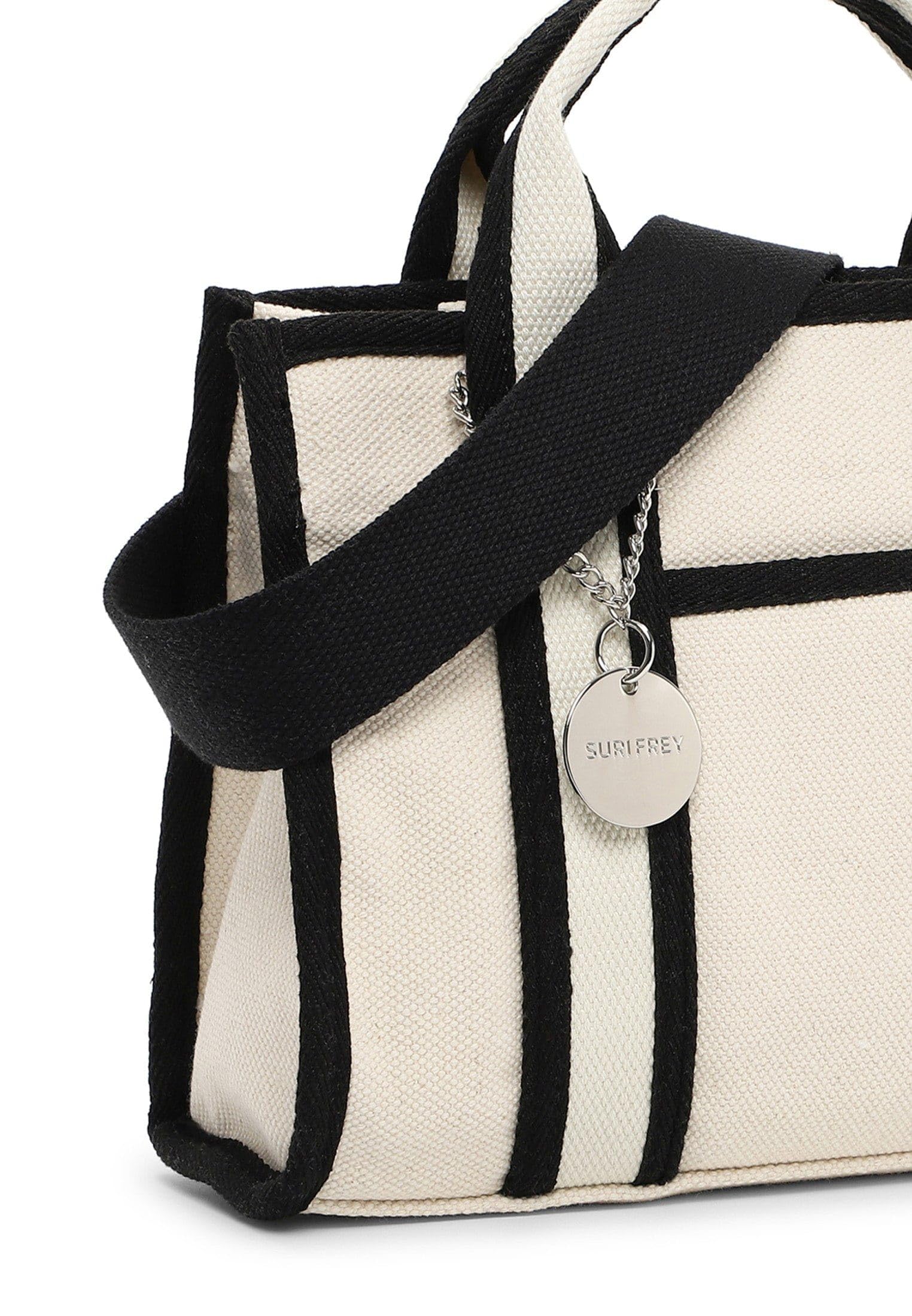 SURI FREY Bethany Shopper Schwarz zweifarbig