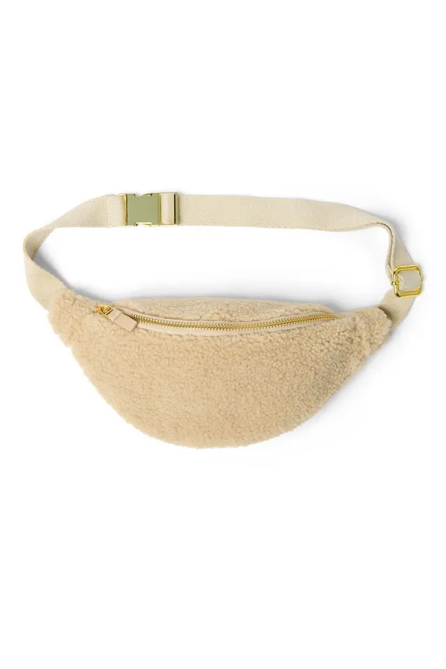 Studio Noos Teddy Mini Bauchtasche Ecru Kinder