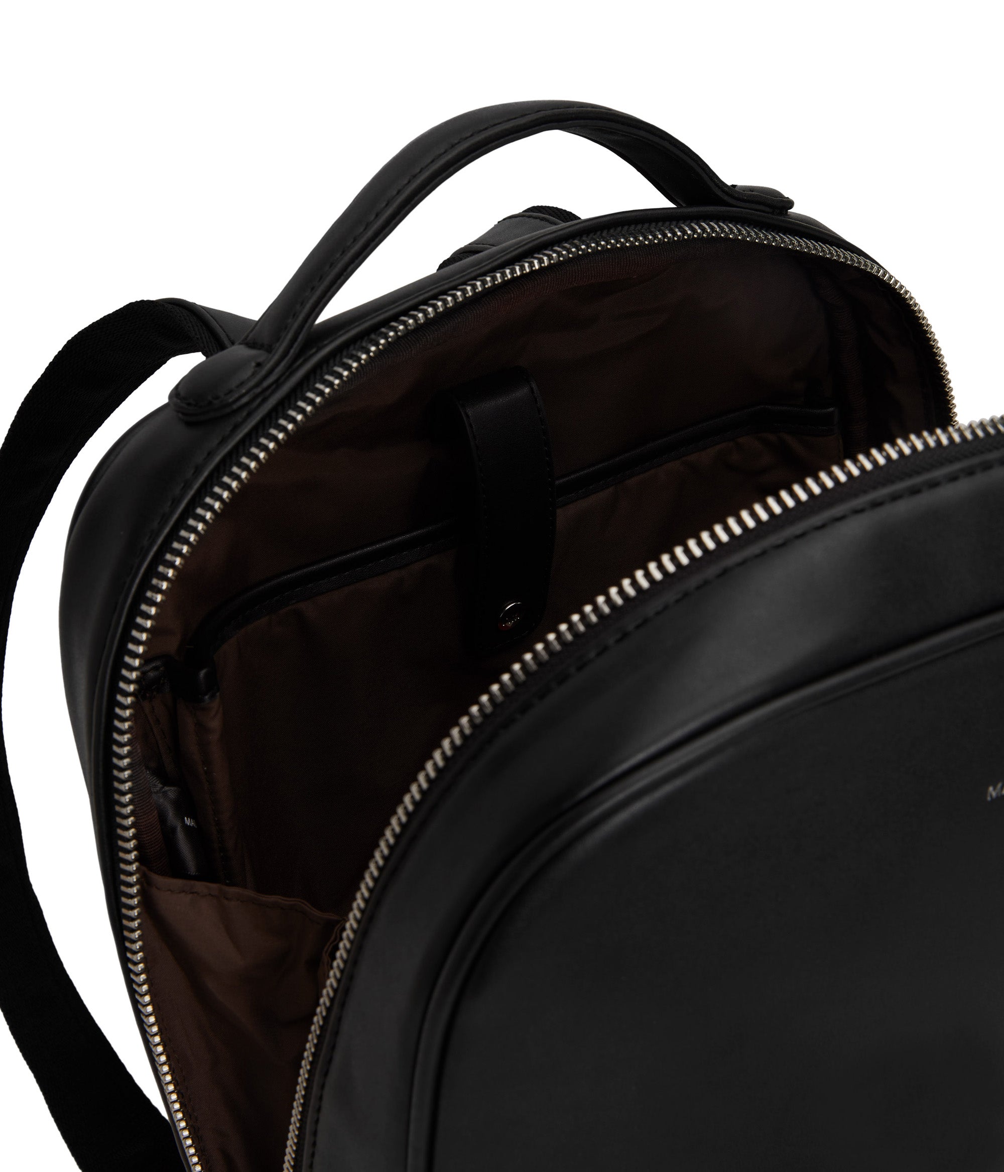 Matt & Nat Alex Rucksack Schwarz 13 Zoll vegan