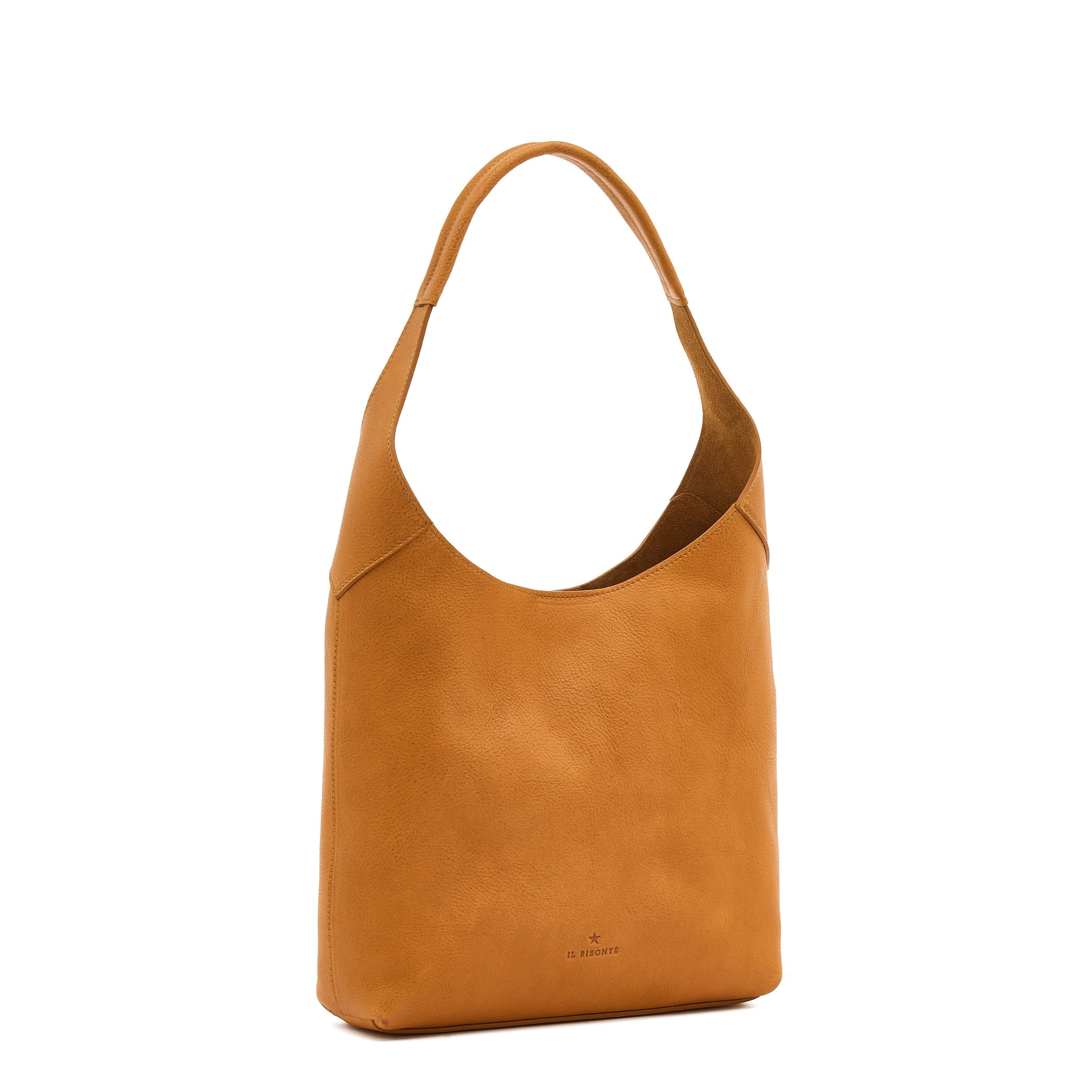 Il Bisonte Le Laudi Schultertasche natur Vollleder