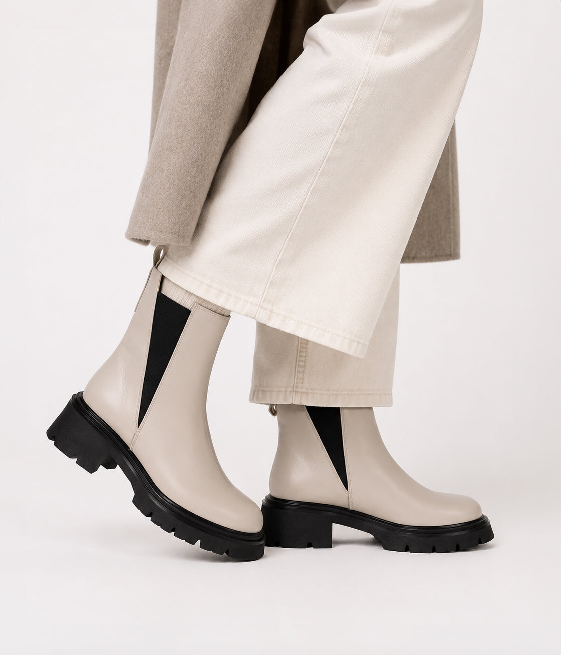 Matt & Nat Maelle Chelsea Boots Schwarz 38