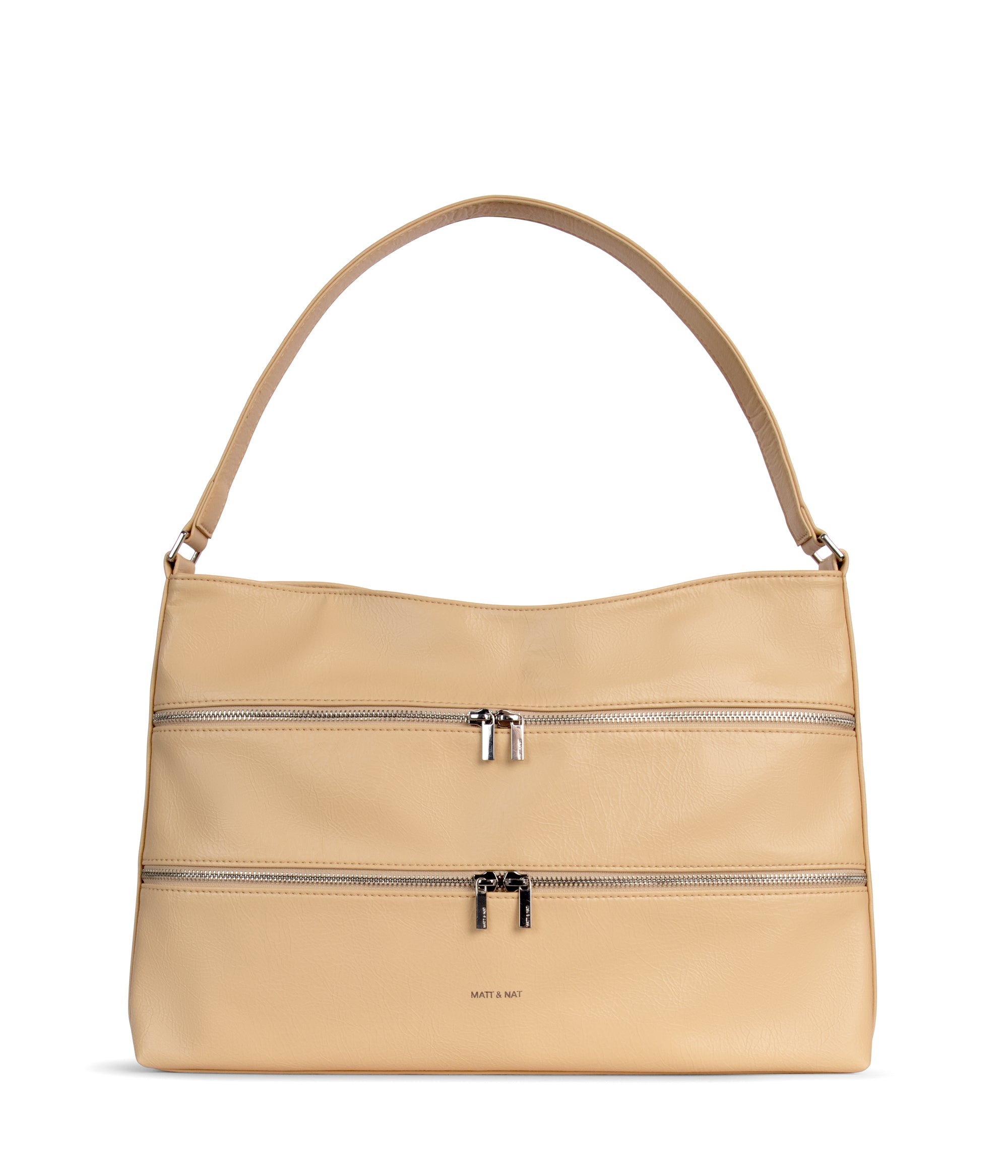 Matt & Nat Malene Schultertasche Schwarz vegan
