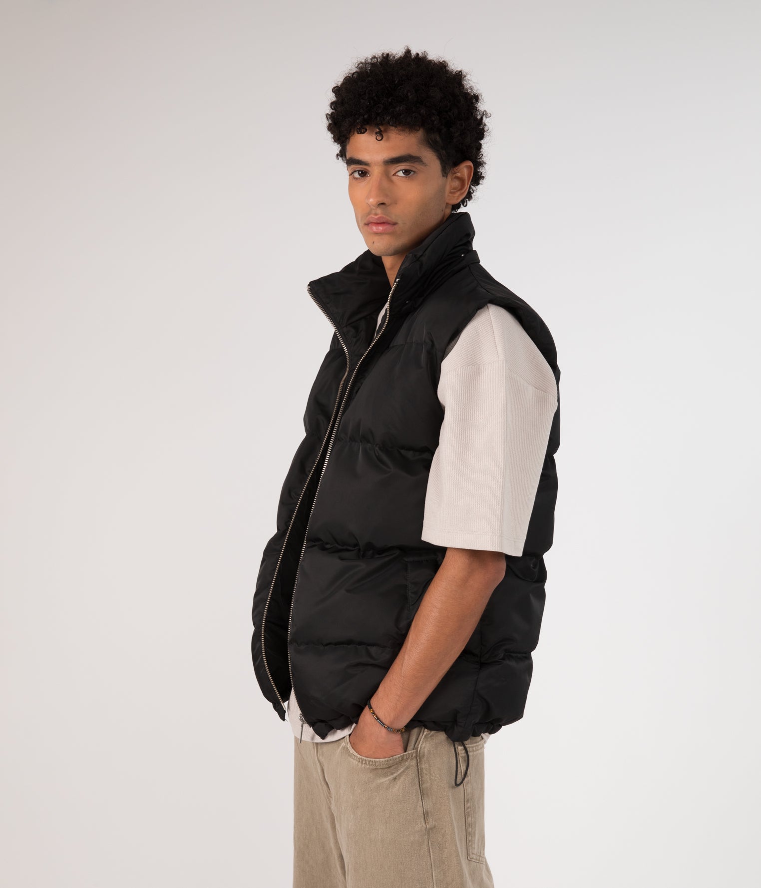 Matt & Nat Rhett Steppweste Herren Schwarz Recycelt
