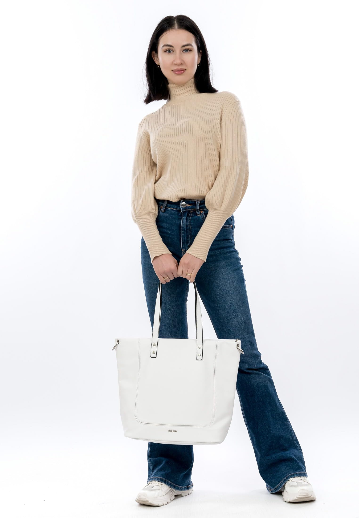 SURI FREY Kimberly Cityshopper Shopper White weiß