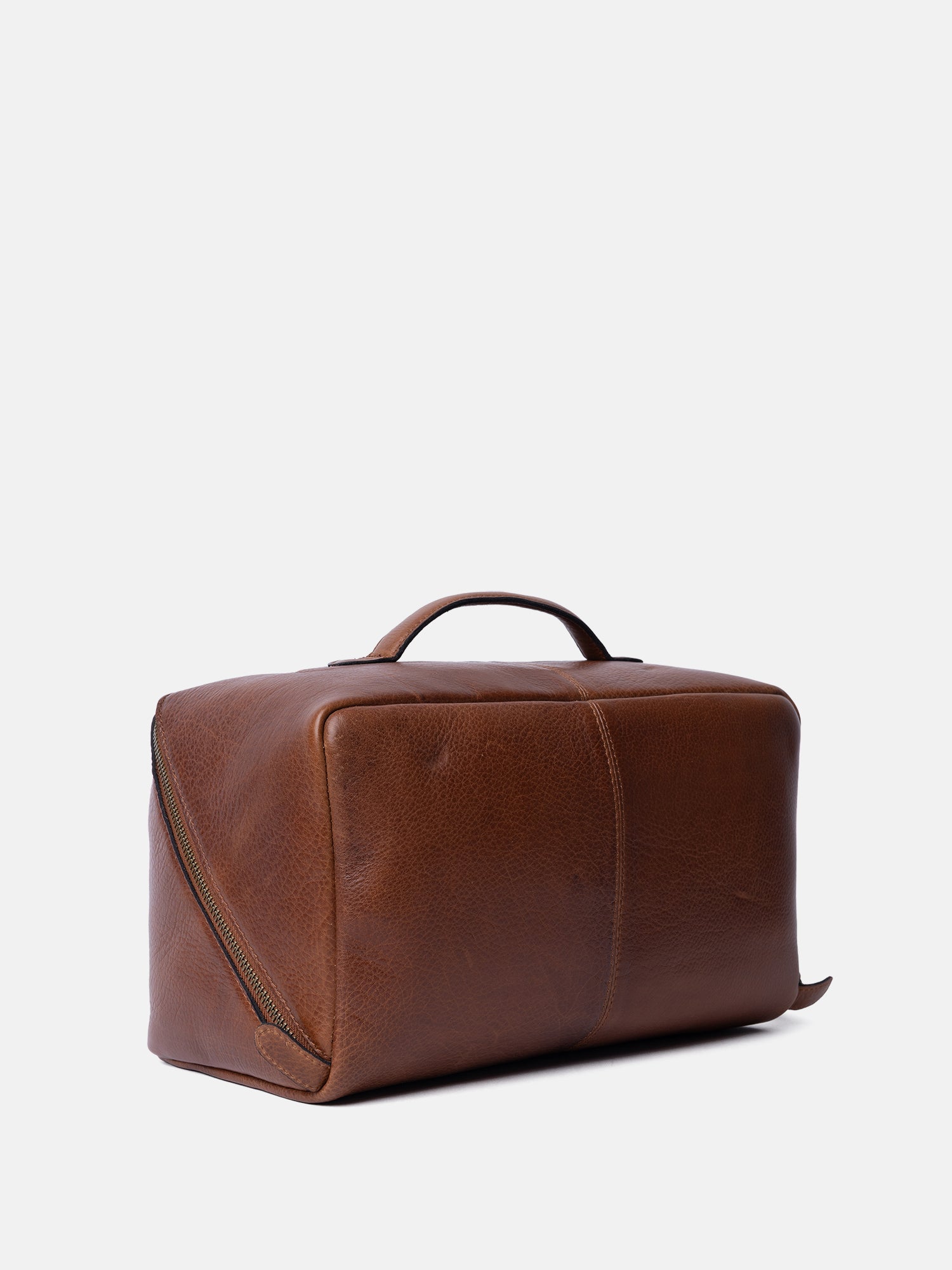 RE:DESIGNED Sally Kulturtasche Walnut Vollleder