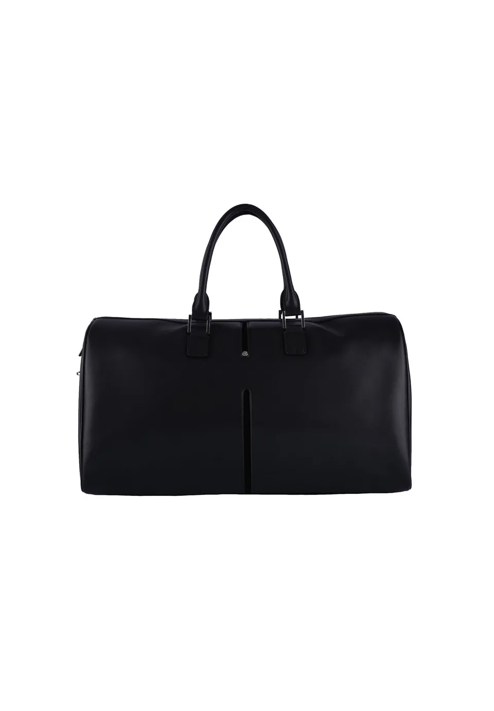 Lamarthe Concorde Reisetasche Schwarz 48h Leder