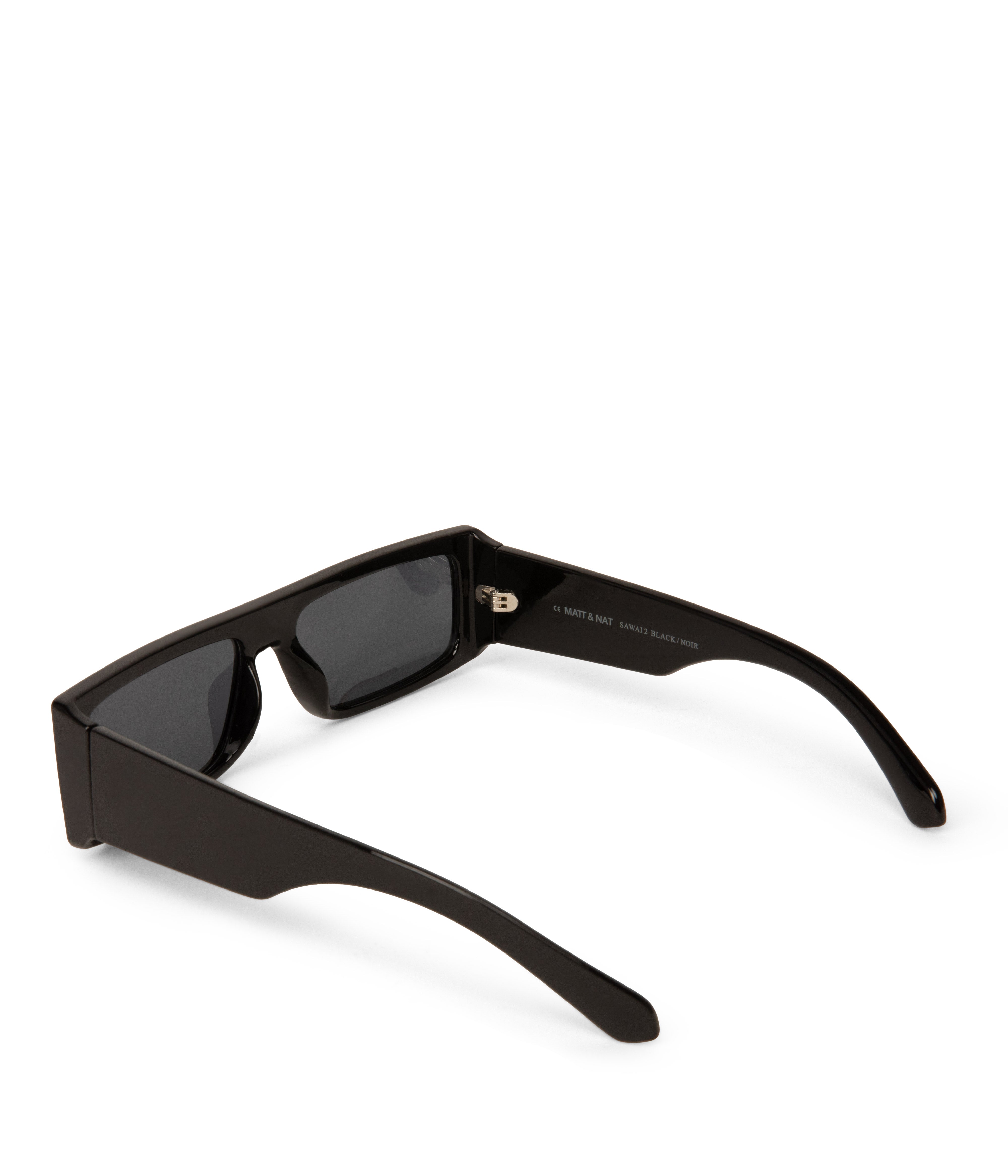 Matt & Nat Sawai-2 Sonnenbrille Rechteckig Schwarz Polarisiert