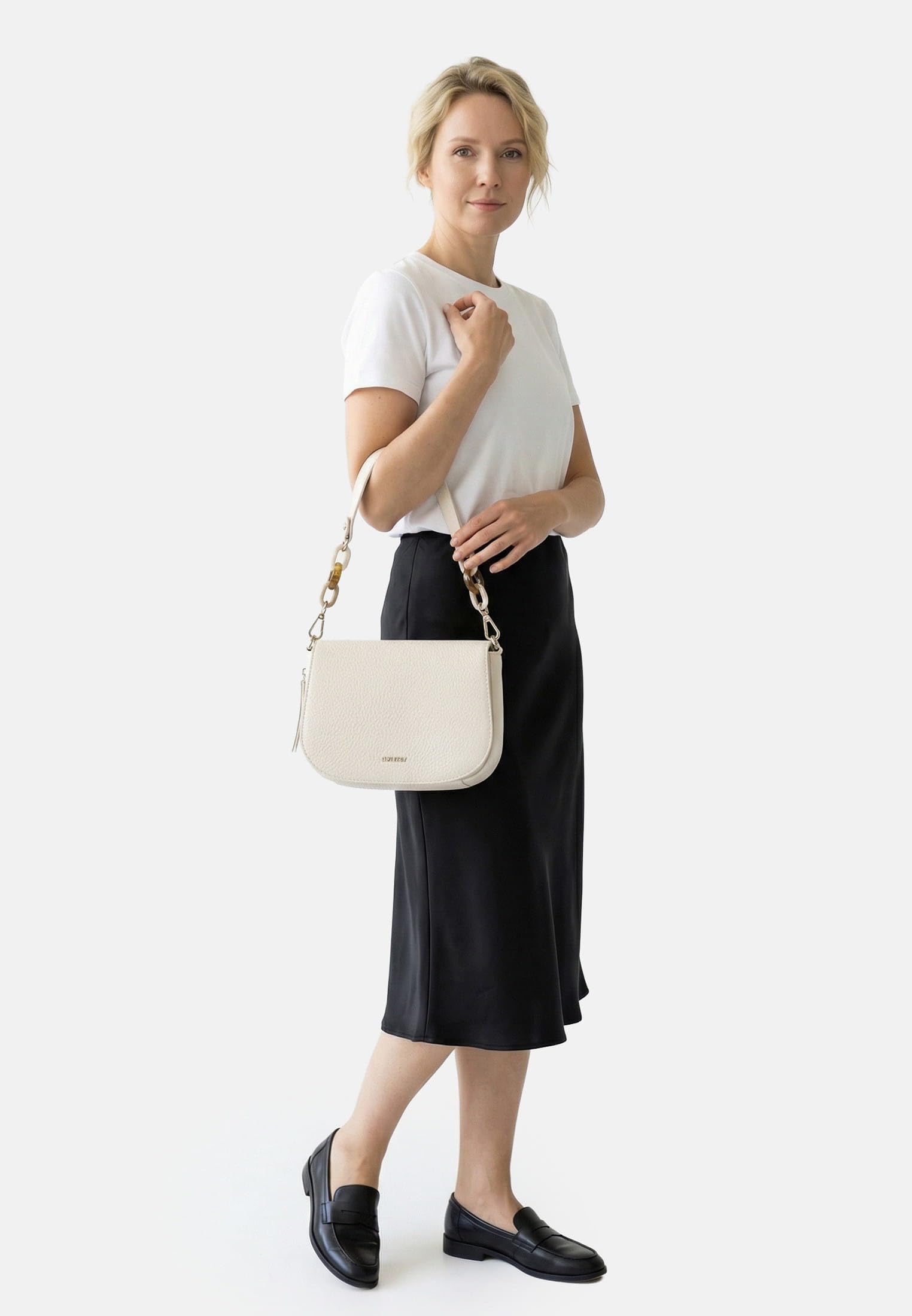 SURI FREY SFY Jeanny 17181 Umhängetasche Beige Kette