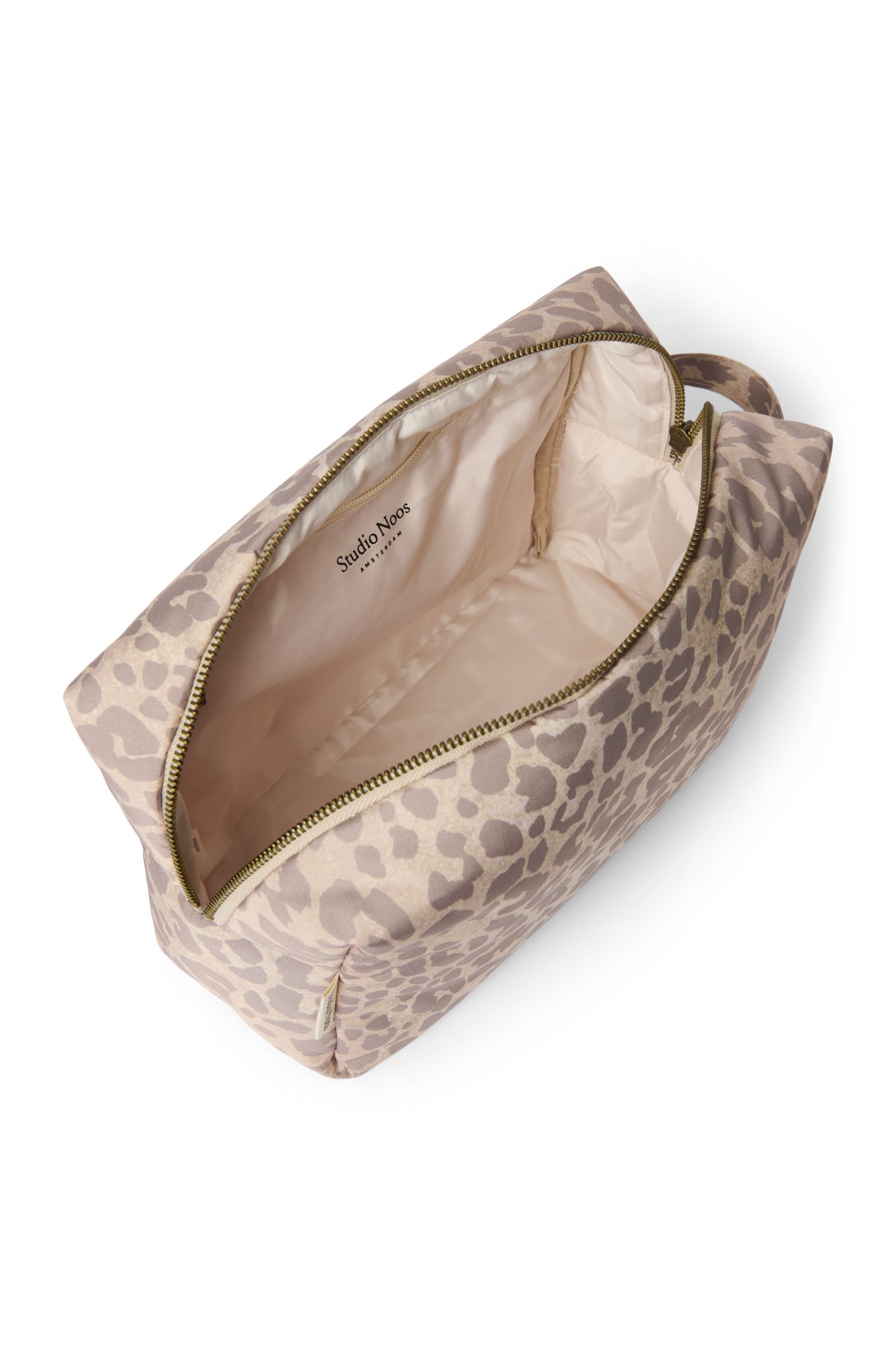 Studio Noos Puffy Toiletry Bag Kosmetiktasche Leopard
