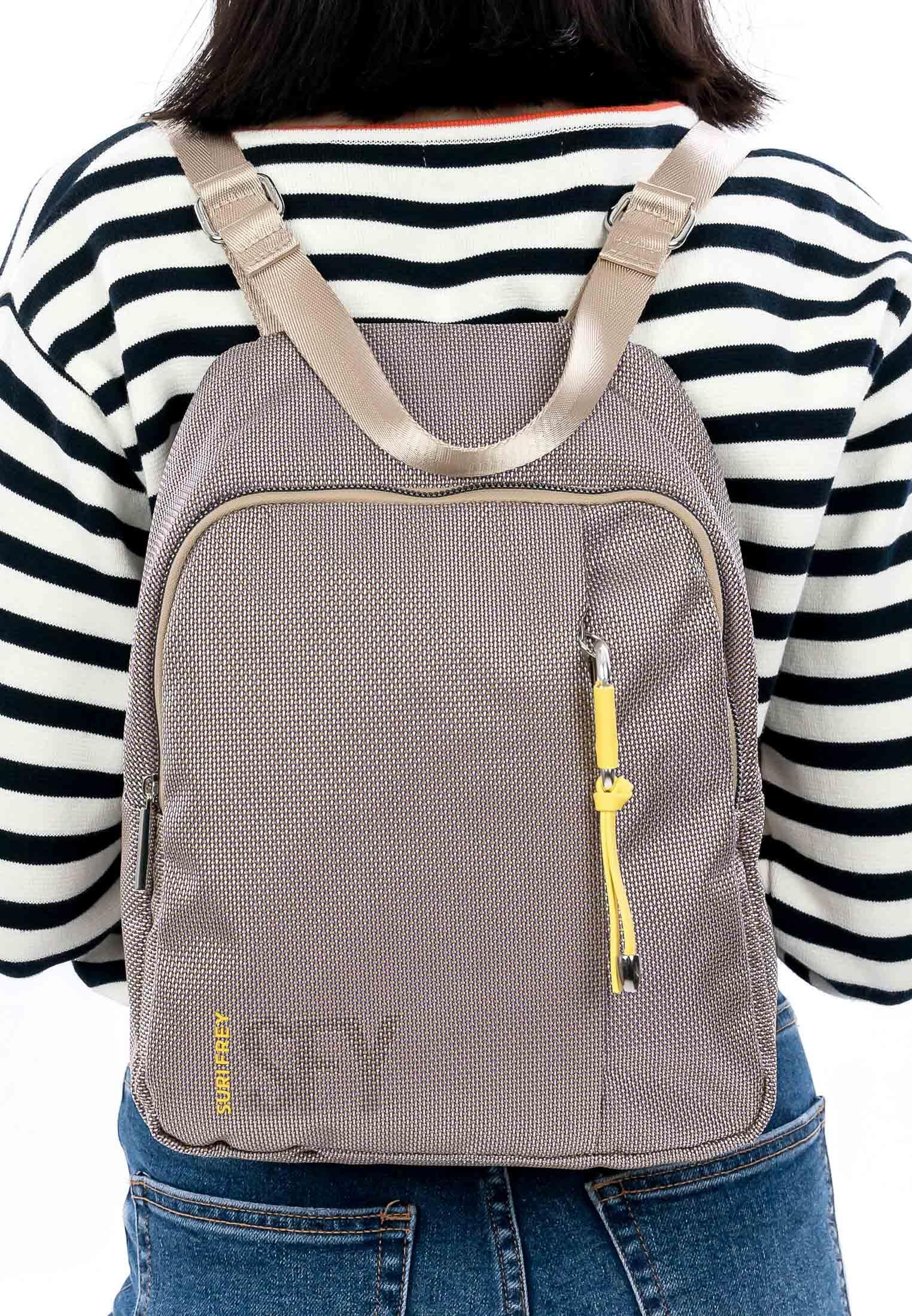 SURI FREY Suri Sports Marry Rucksack Sand schmal