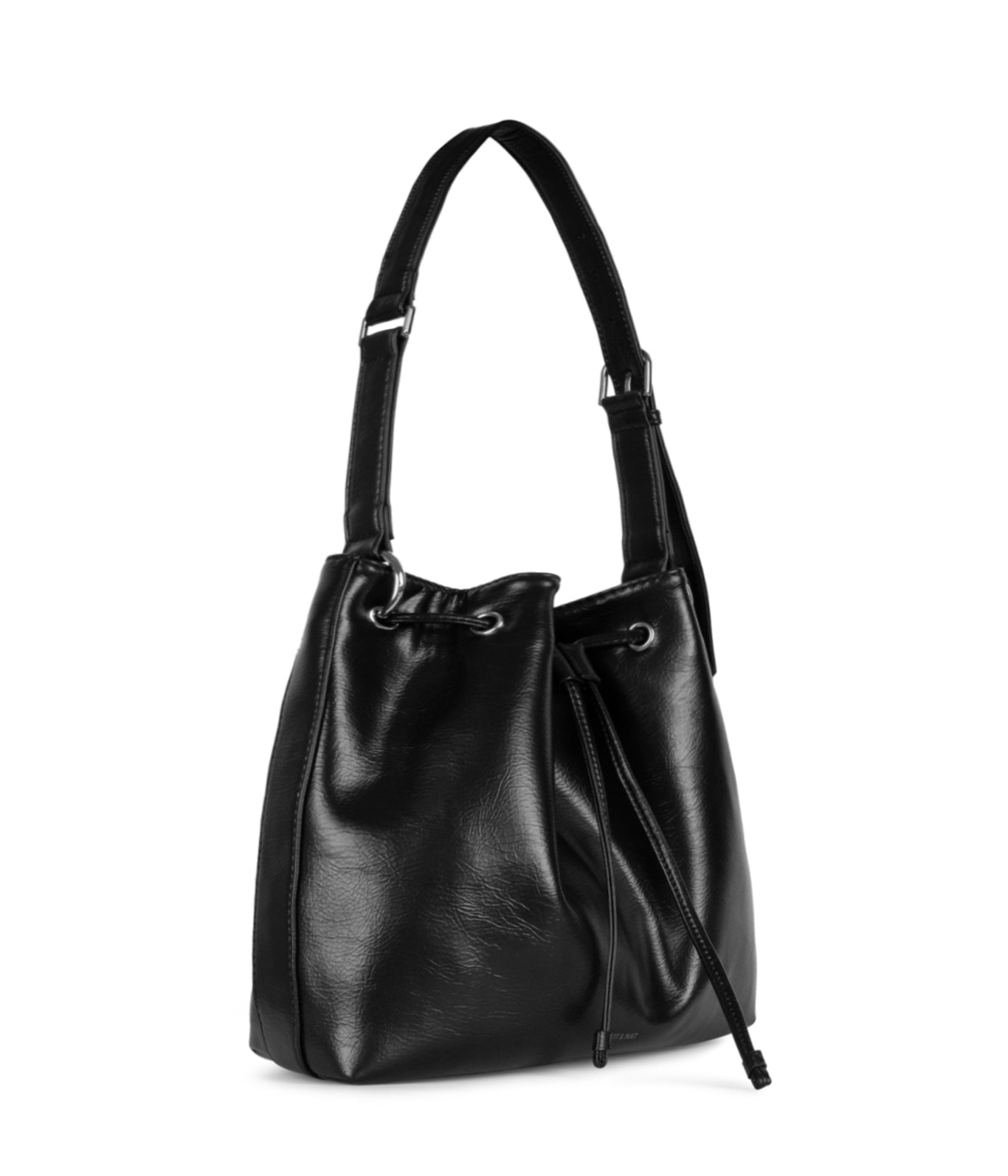 Matt & Nat Jan Theme Beuteltasche Schwarz vegan