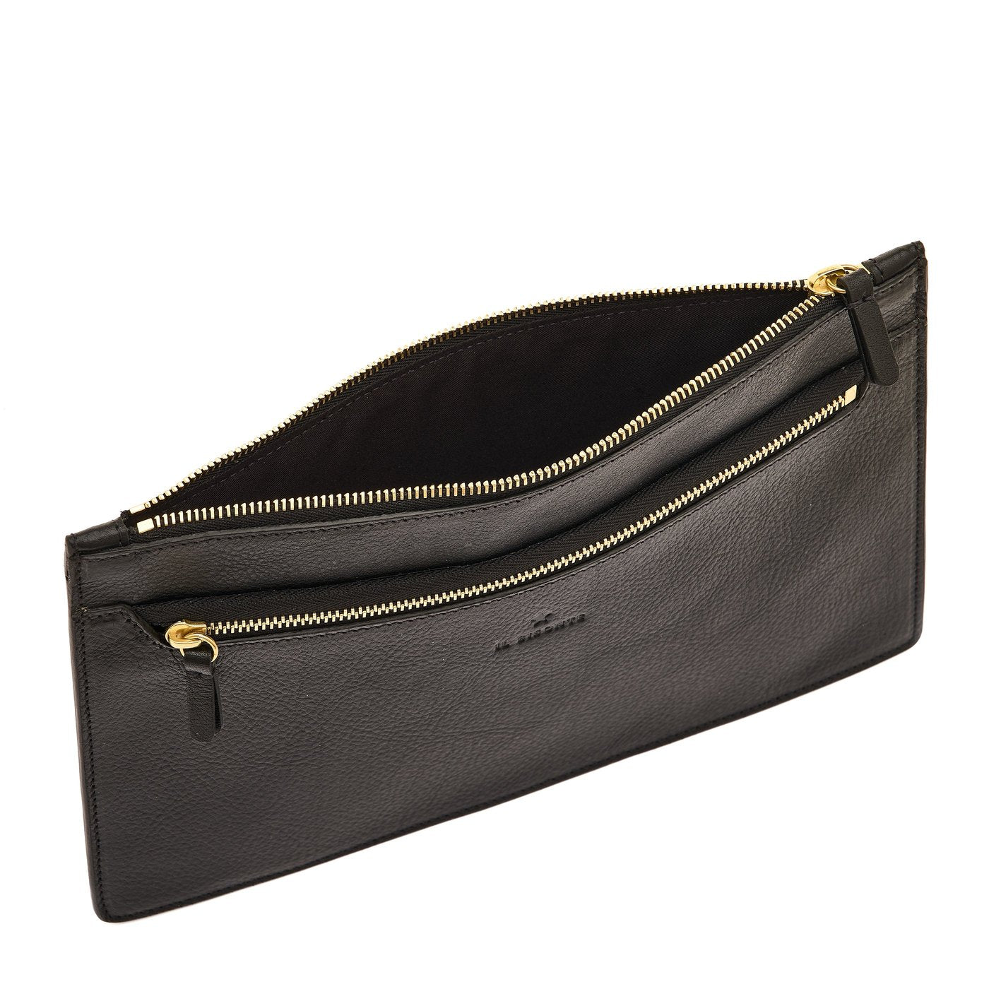 Il Bisonte Musa Kulturtasche Vollleder Schwarz Reisezubehör