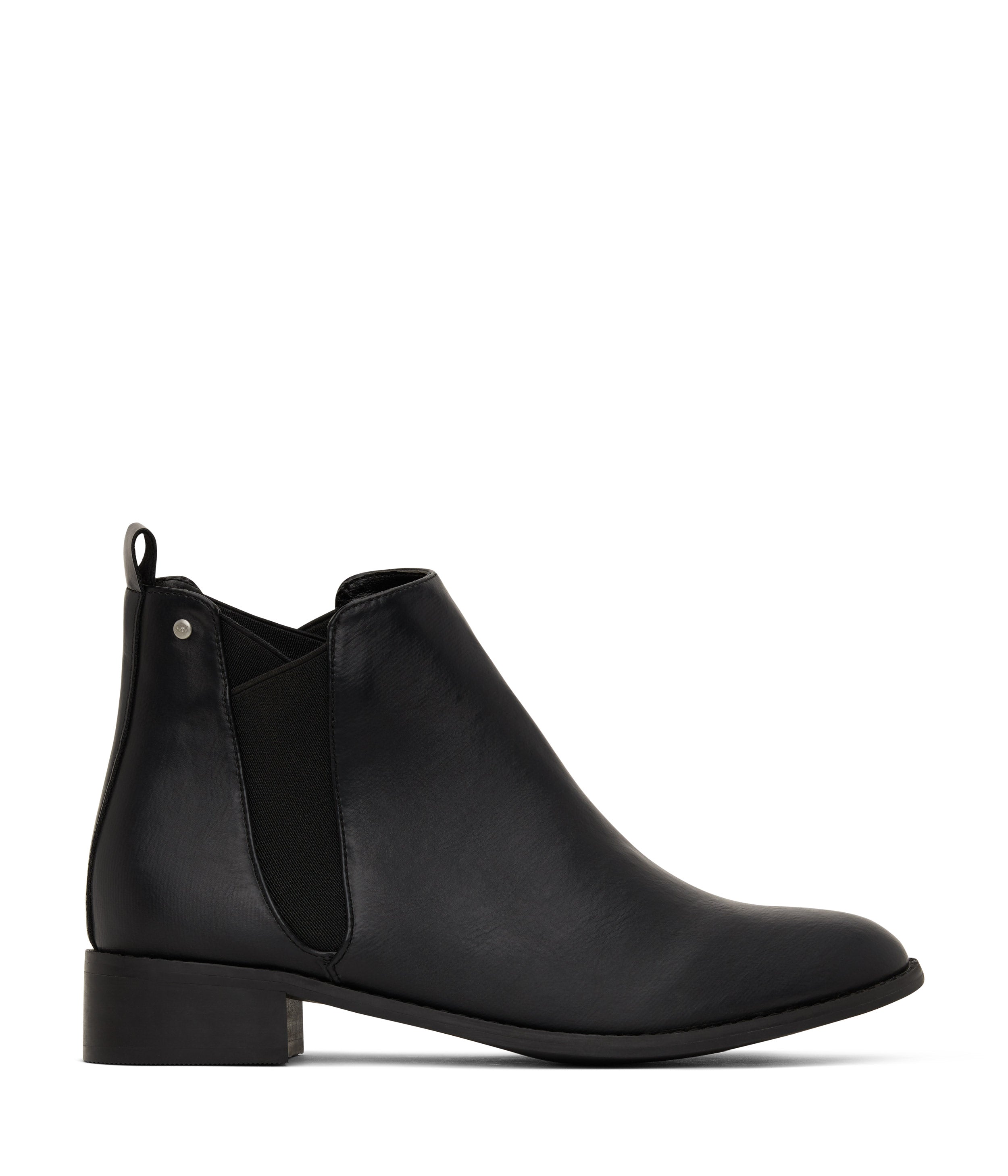 Matt & Nat JOLIETTE Stiefel Schwarz vegane Damen-Boots flach