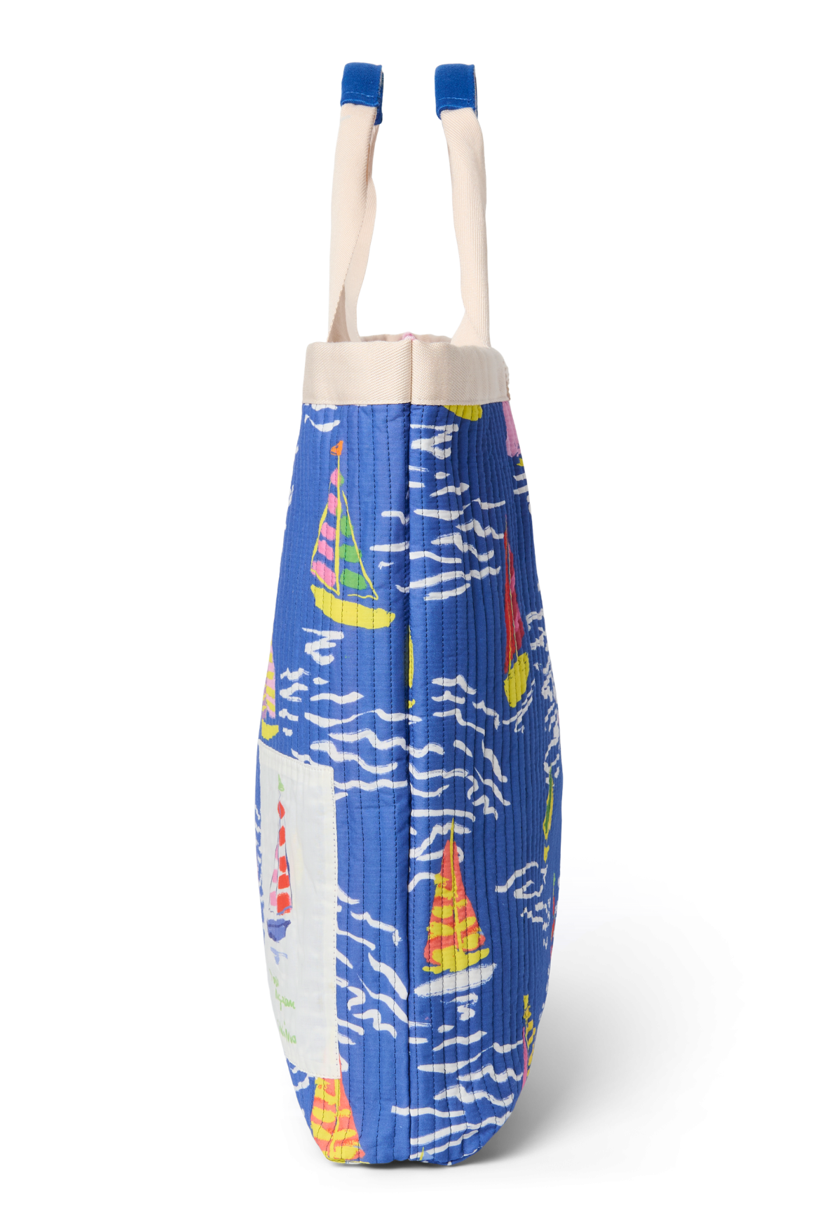 Studio Noos Barcos Beach Bag Strandtasche Blau Bunt