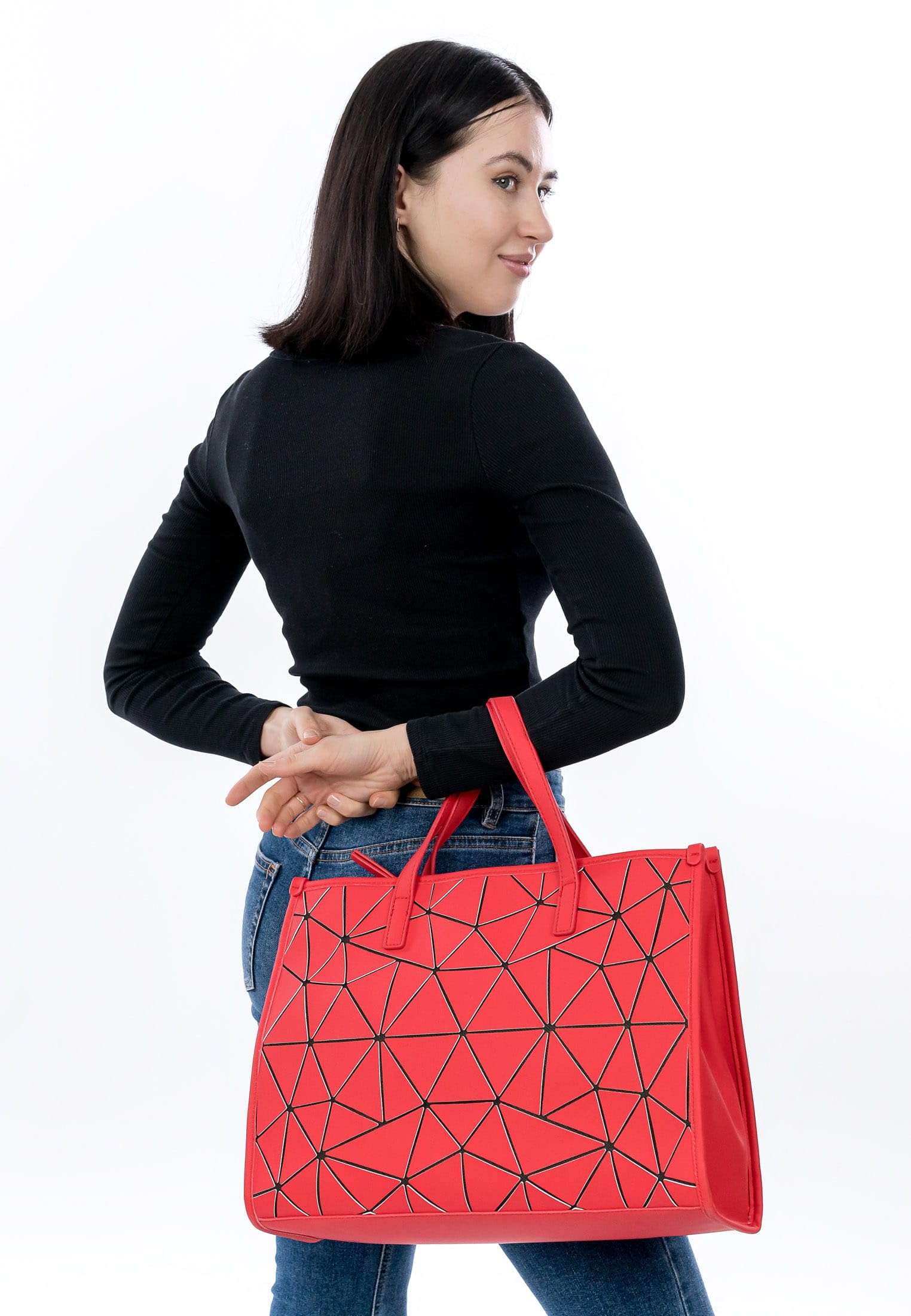 SURI FREY Jessy-Lu Cityshopper L Shopper Lightred geräumig
