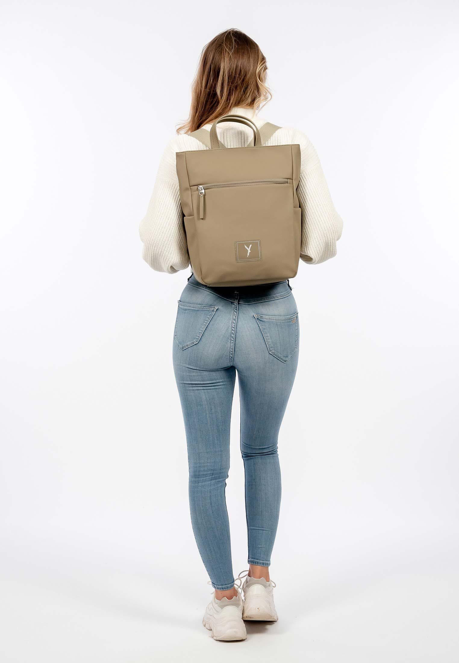 SURI FREY Suri Sports Tommy Rucksack khaki mit Laptopfach