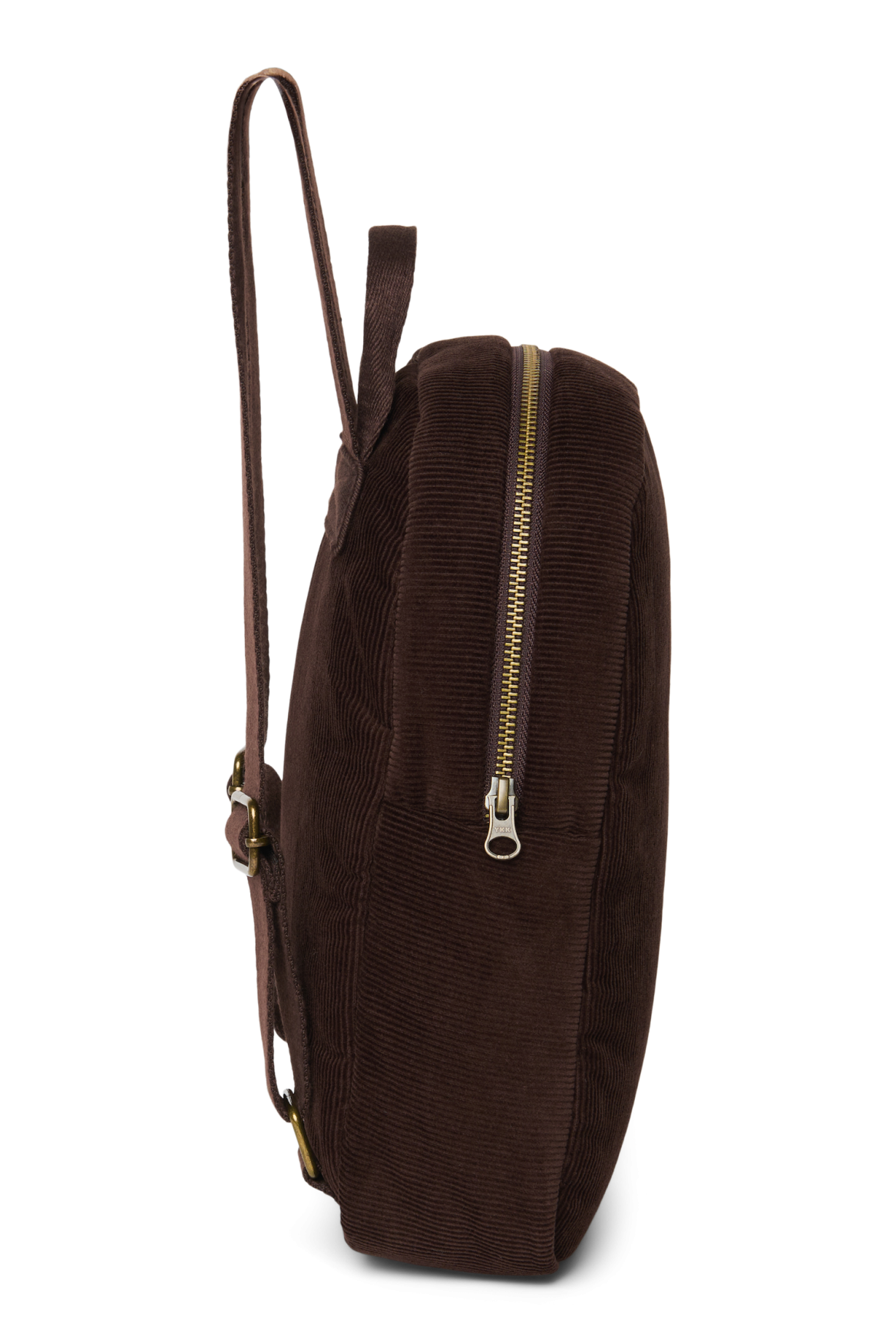 Studio Noos Rib Puffy Mini Rucksack Dunkelbraun