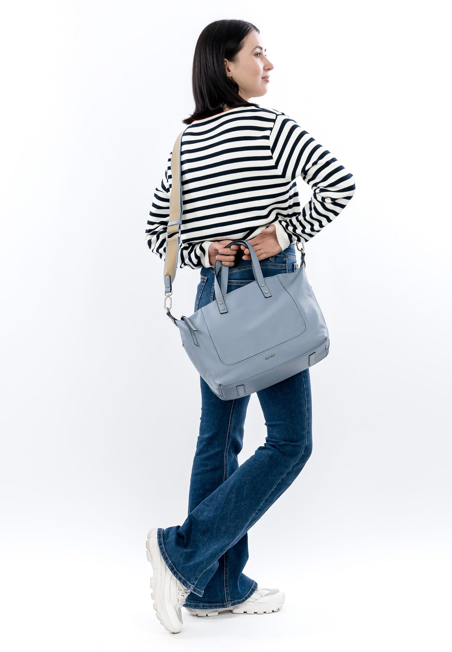 SURI FREY Kimberly Cityshopper Shopper Crystal Blue