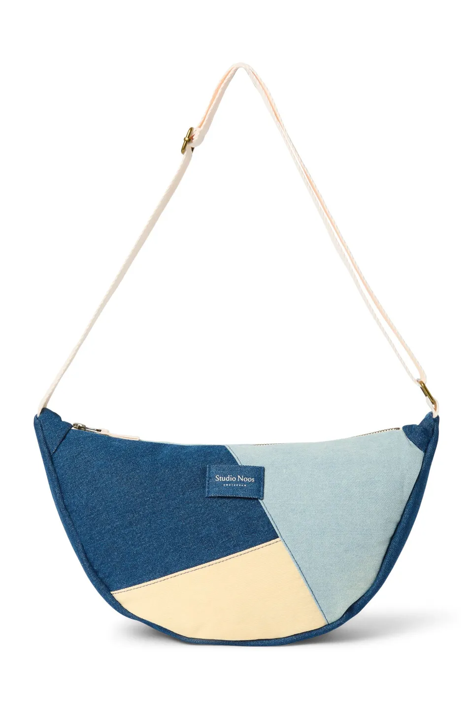 Studio Noos Patchwork Adult Fanny Pack Bauchtasche Denim