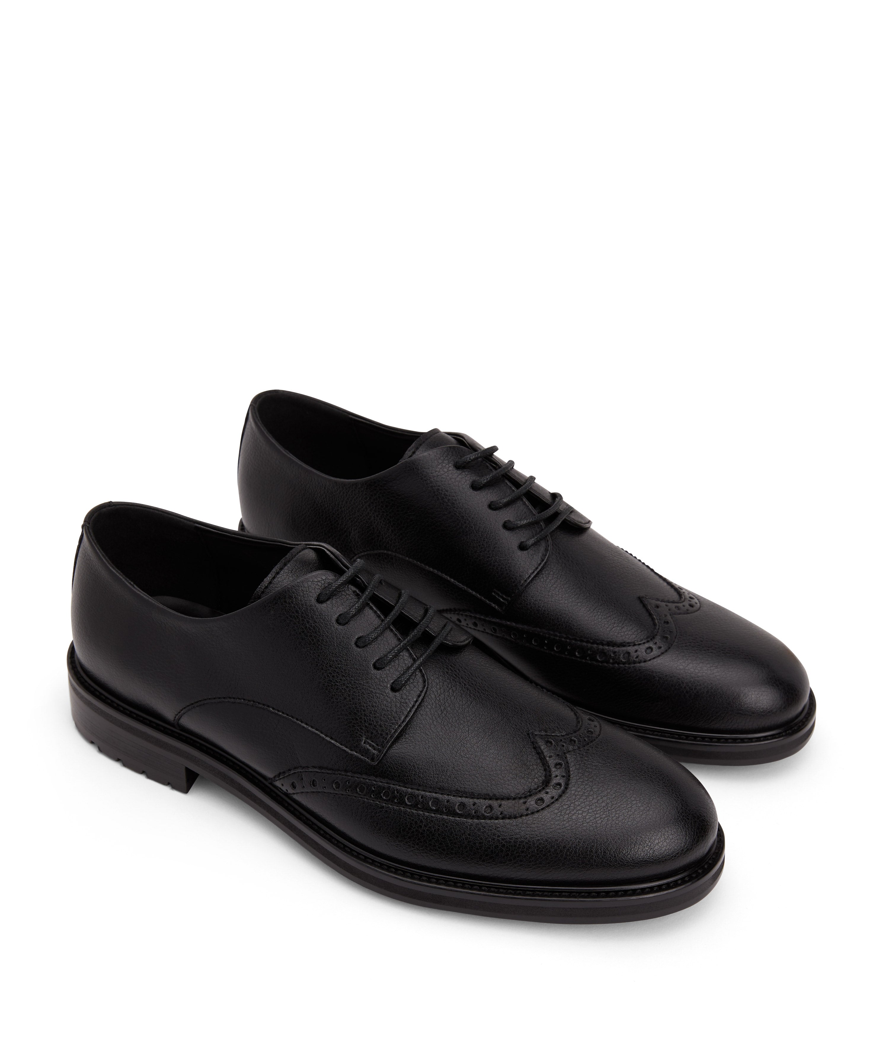 Matt & Nat Gabe Oxford Schuhe Schwarz vegan