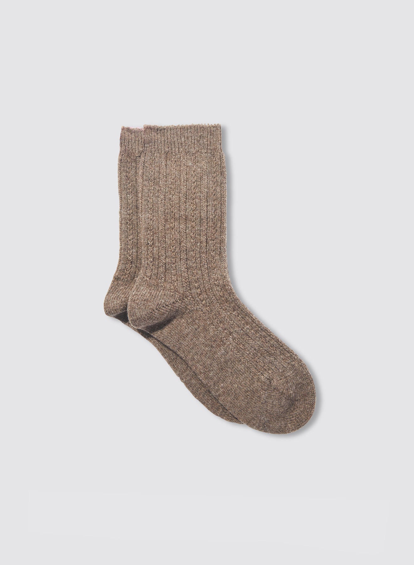 Maria la Rosa New York Socks Rippstrümpfe Rot Wolle