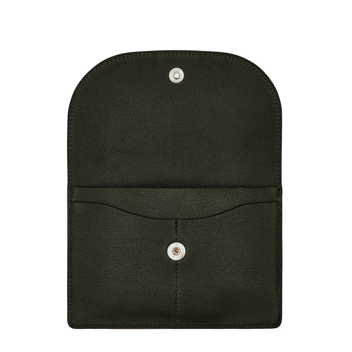 Il Bisonte 1990 Bustina Herren Etui Leder waldgrün