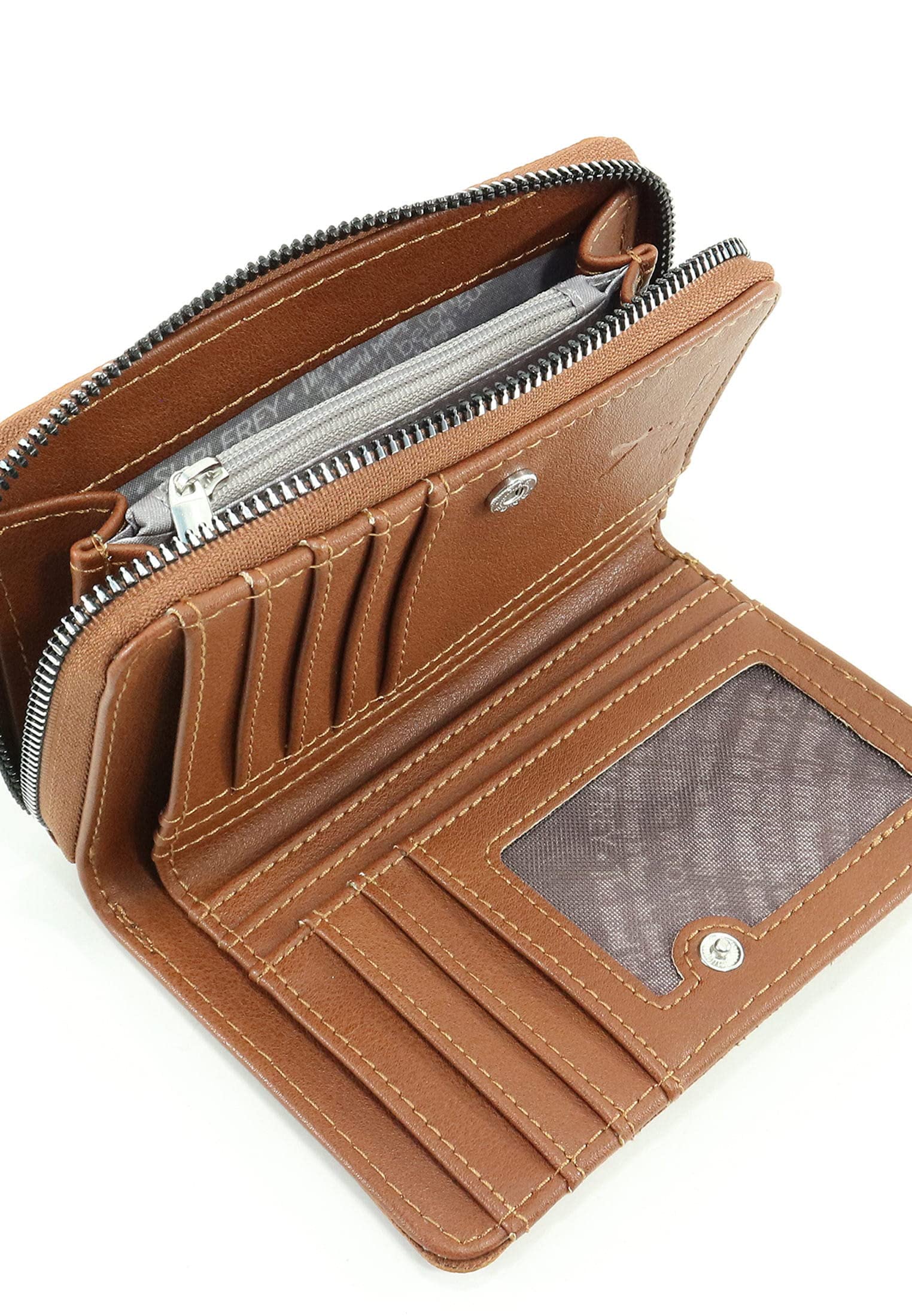 SURI FREY Lory 12826 Geldbörse Cognac vegan