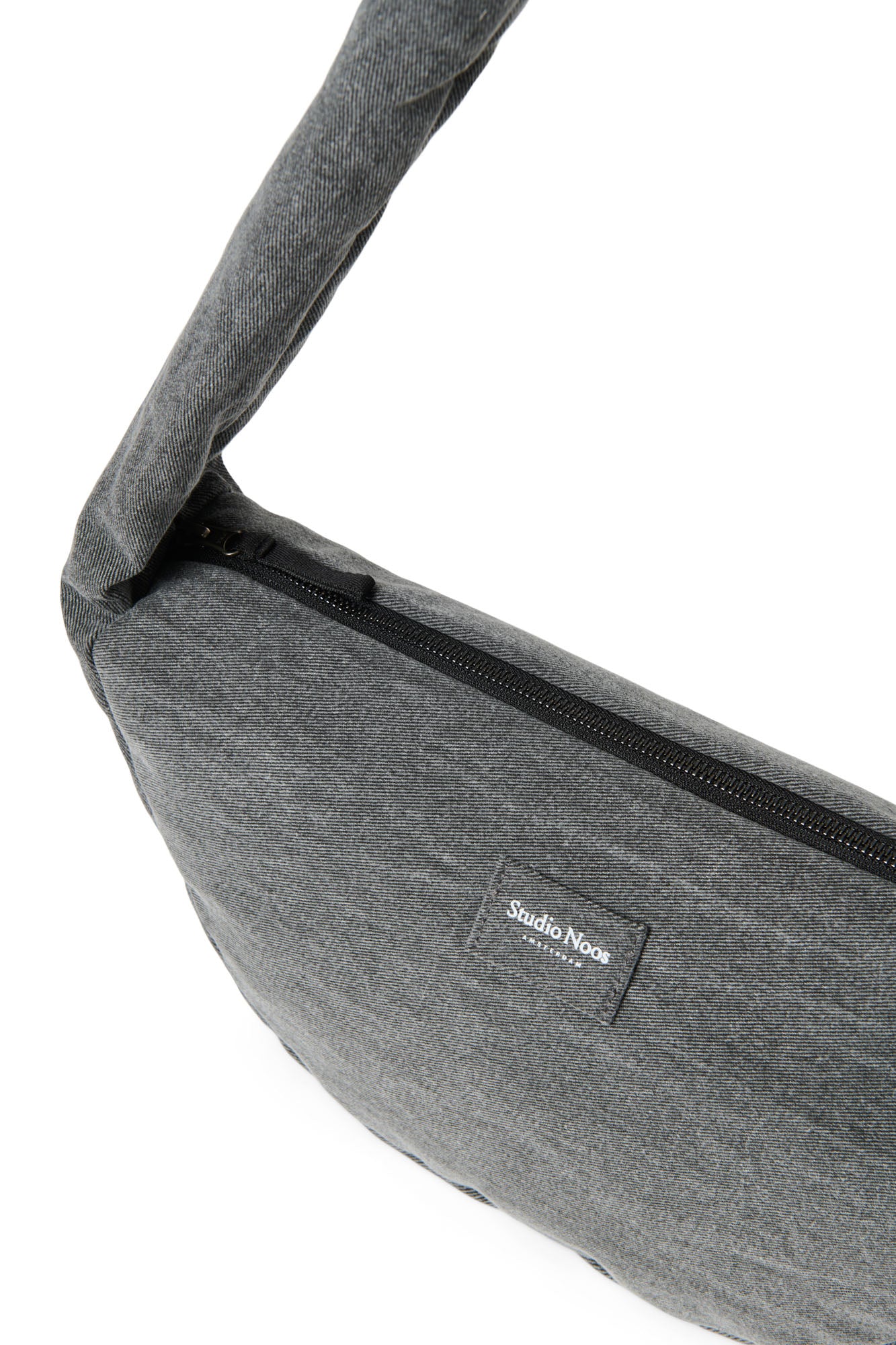 Studio Noos Denim Mini Crossbody Umhängetasche Grau Denim