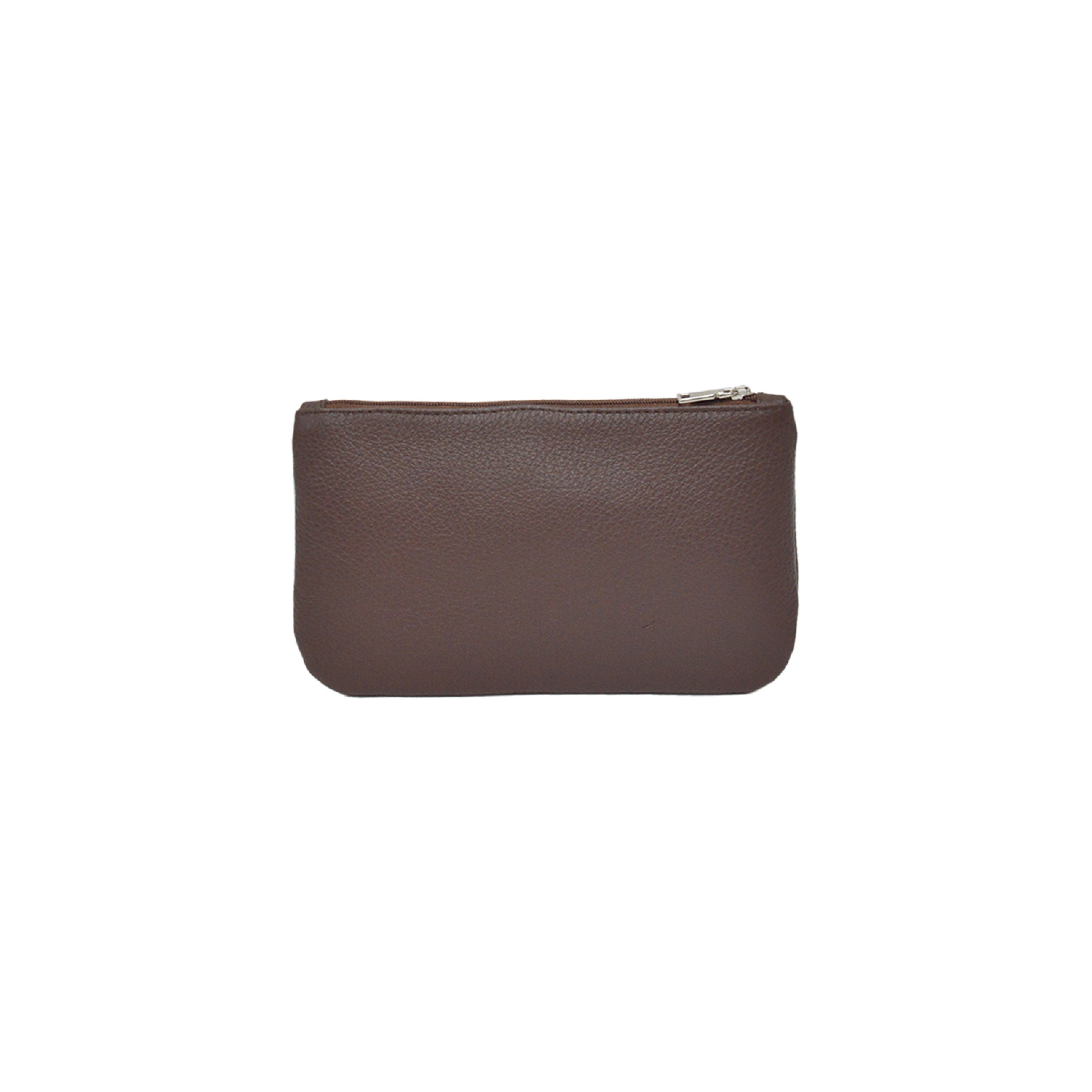 Lamarthe Prestige Clutch Vollleder braun genarbt