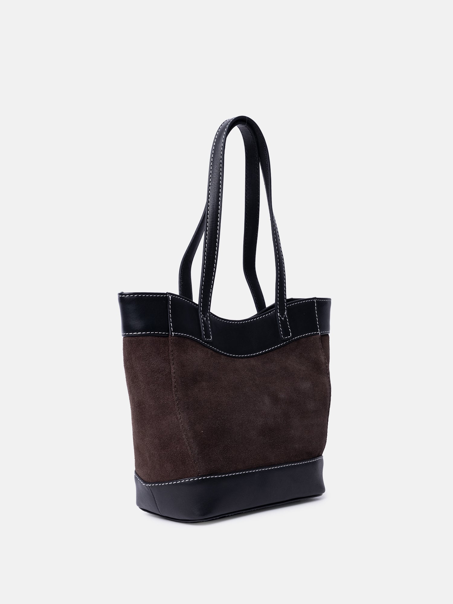 RE:DESIGNED Sol Small Handtasche Braun Vollleder
