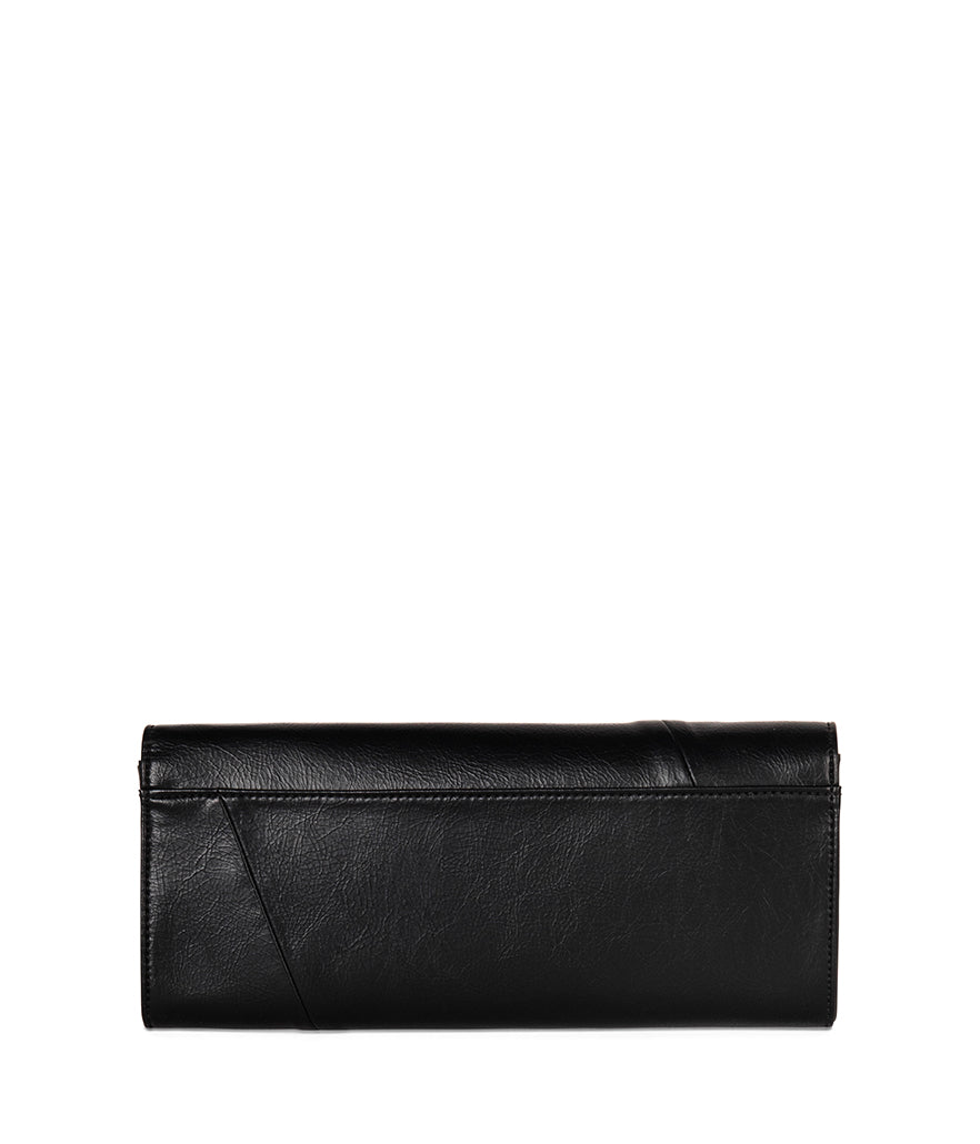 Matt & Nat Edia Clutch Schwarz vegan