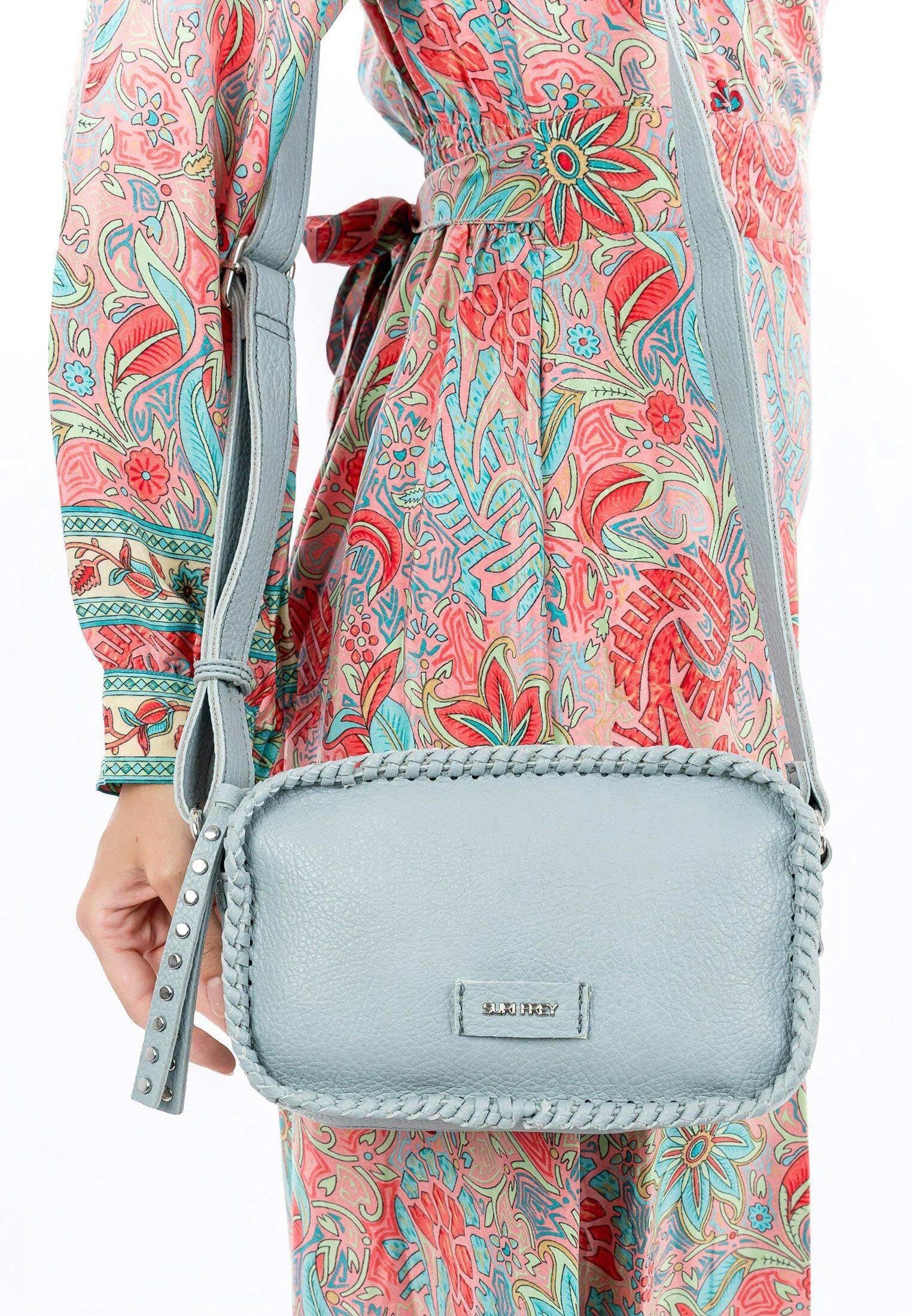 SURI FREY Franzy Crossover S Umhängetasche Crystal Blue