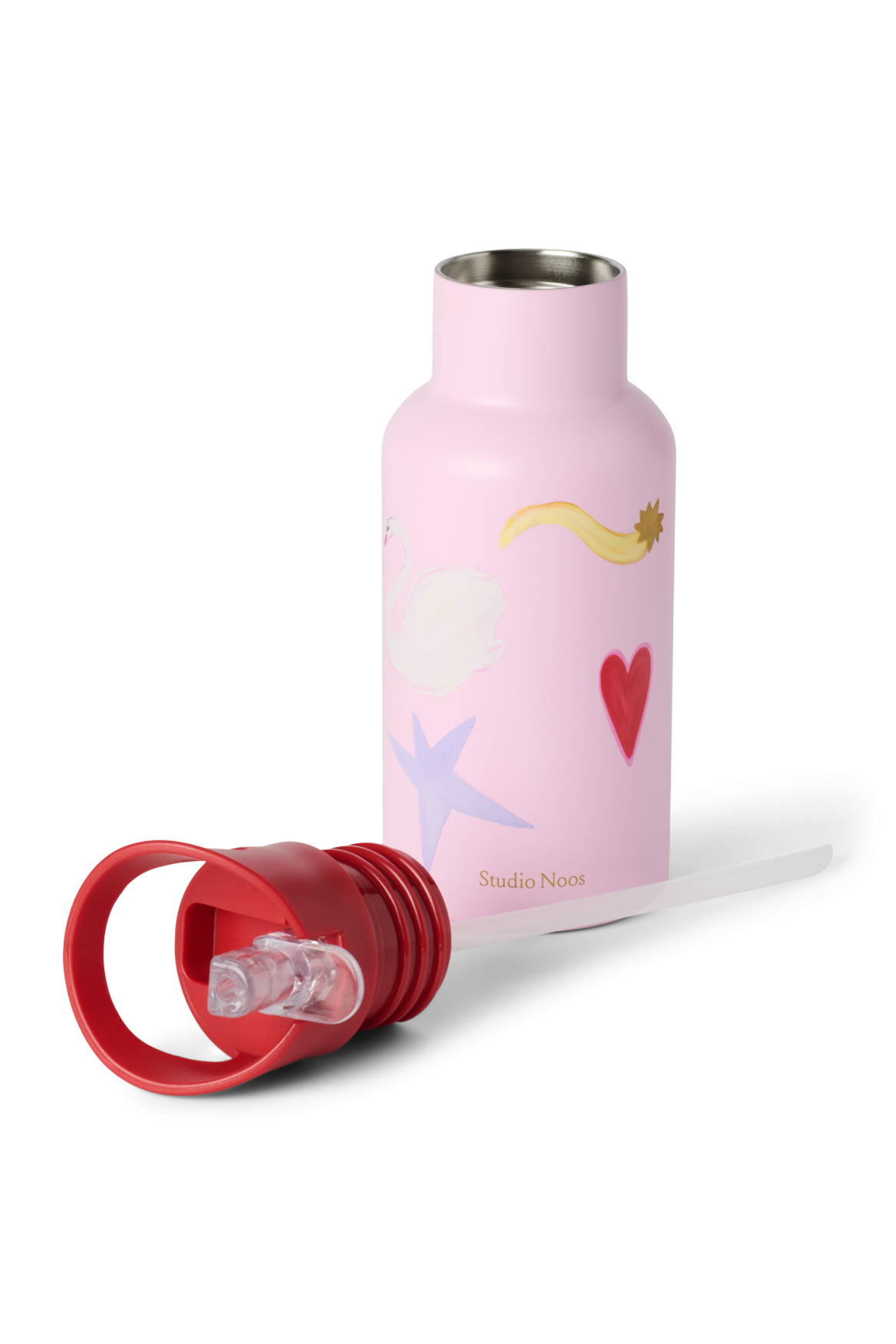 Studio Noos Back to School Geschenkset Pink 350 ml Edelstahl