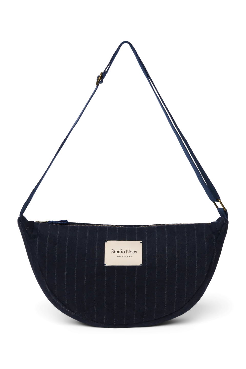 Studio Noos Chalkstripe Fanny Pack Bauchtasche Dunkelblau