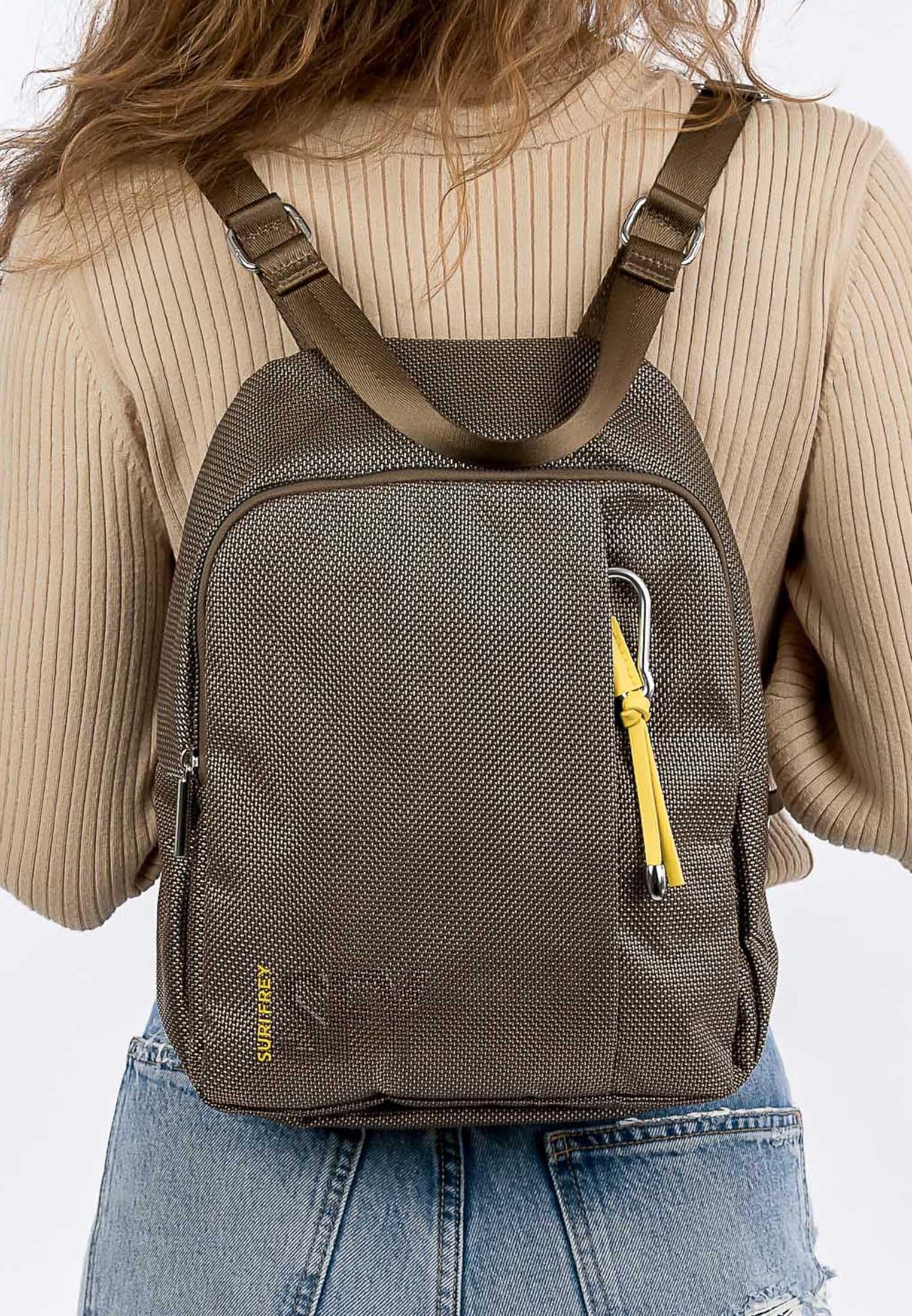 SURI FREY Suri Sports Marry Backpack Rucksack Taupe kompakt