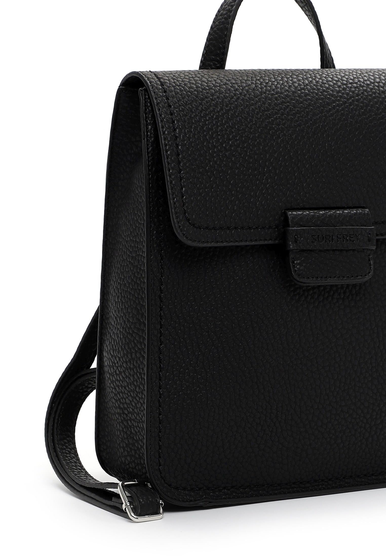 SURI FREY Berly Backpack Rucksack Schwarz Kompakt