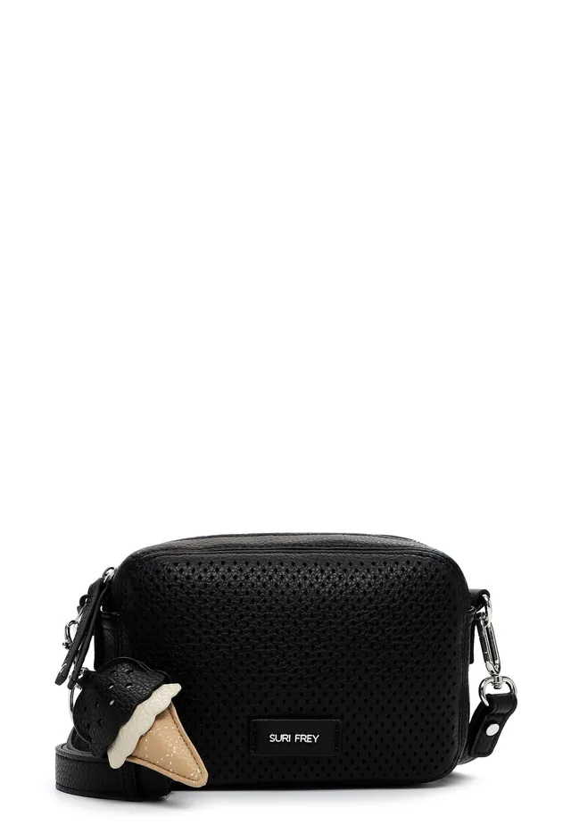 SURI FREY Cilly Crossbody Umhängetasche Schwarz 21cm