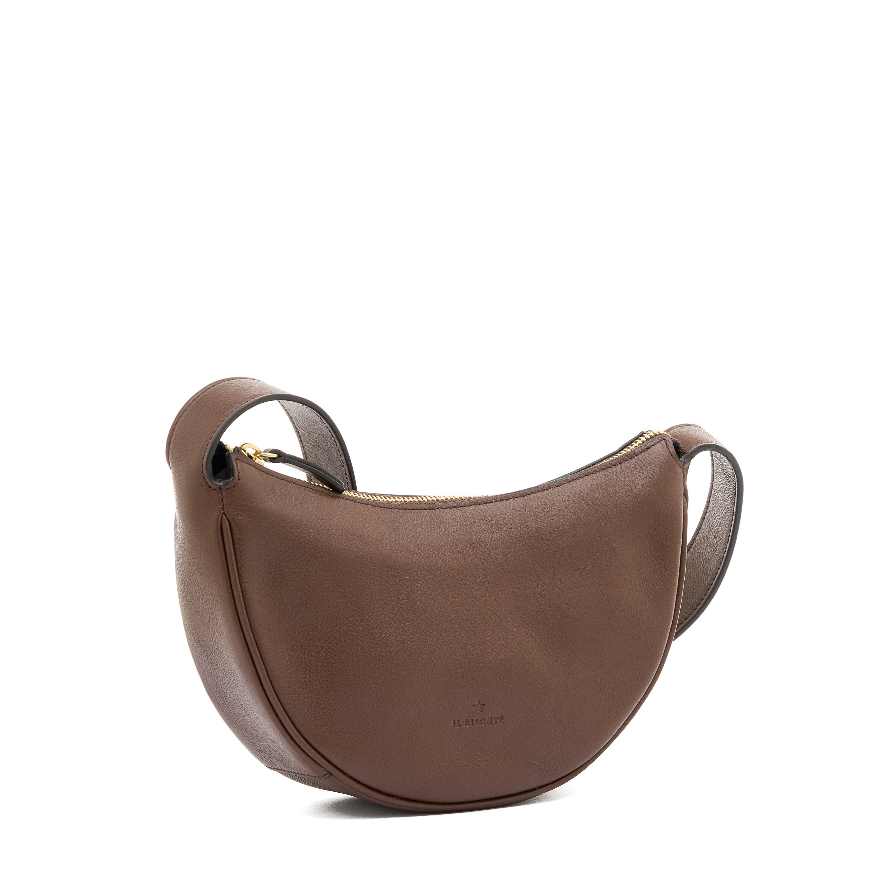 Il Bisonte Oliveta Hobo Tasche Tabakbraun Vollleder
