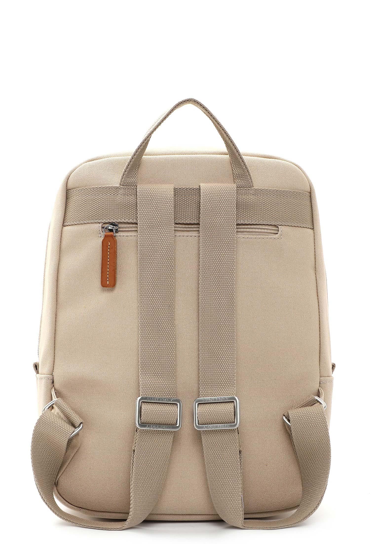 SURI FREY Milly Rucksack Sand Laptopfach 28 cm