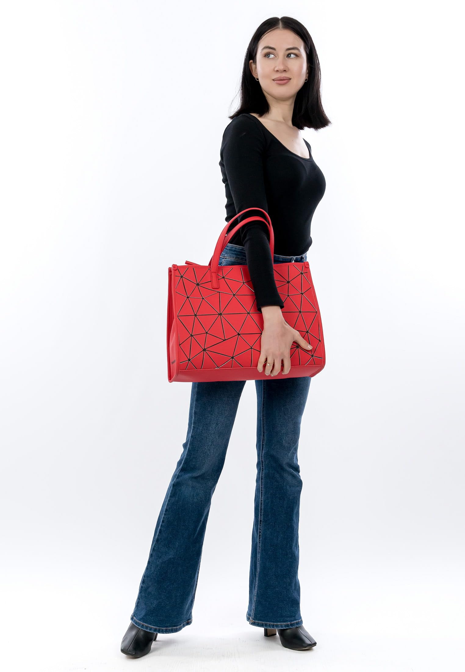 SURI FREY Jessy-Lu Cityshopper L Shopper Lightred geräumig