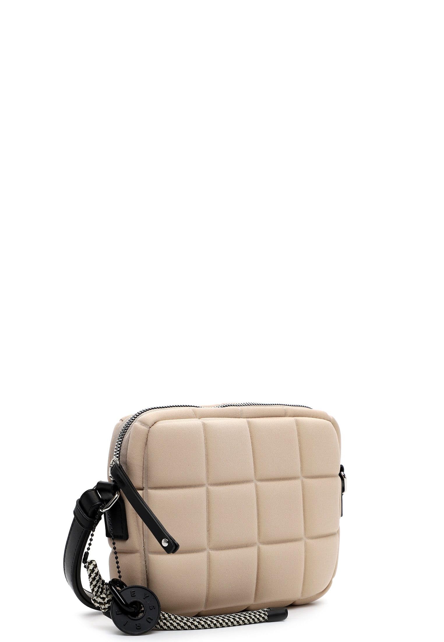 SURI FREY Jancy Crossbody Bag Umhängetasche Beige gesteppt