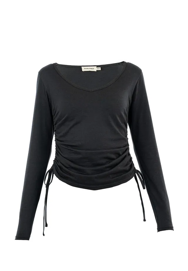 SURI FREY SFY Freyday SFW10045 Longsleeve V-Ausschnitt
